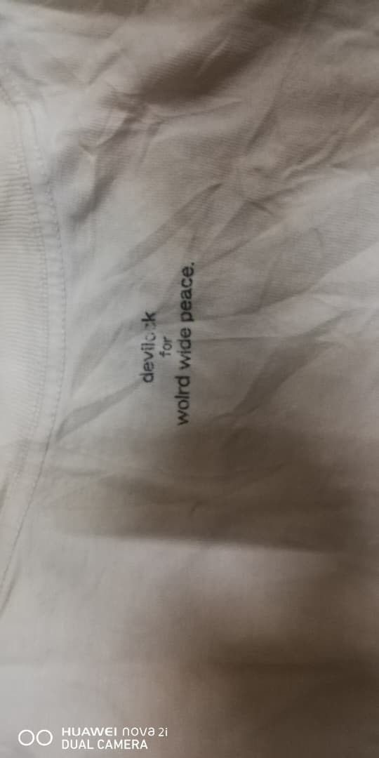 Devilock E29 I HATE POLITICIANS Devil lock Japanese hysteric number Size US L / EU 52-54 / 3 - 6 Thumbnail