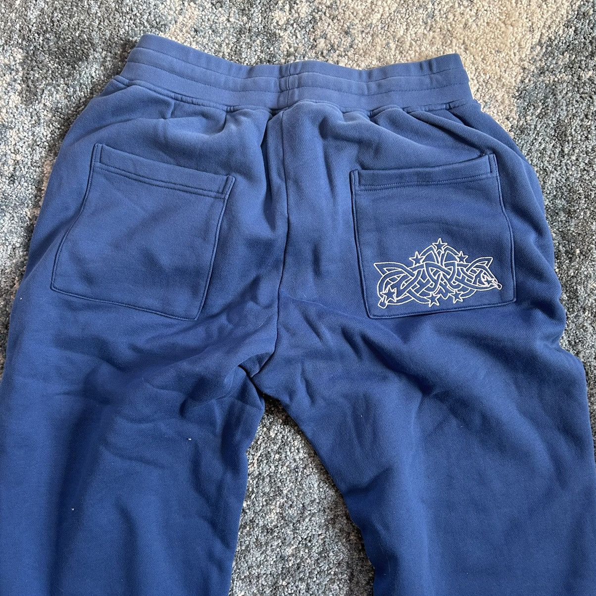 Crash Vancouver SPORT DiViSiON EMBROiDERED FRENCH TERRY SWEATPANTS JOGGERS Size US 31 - 10 Thumbnail