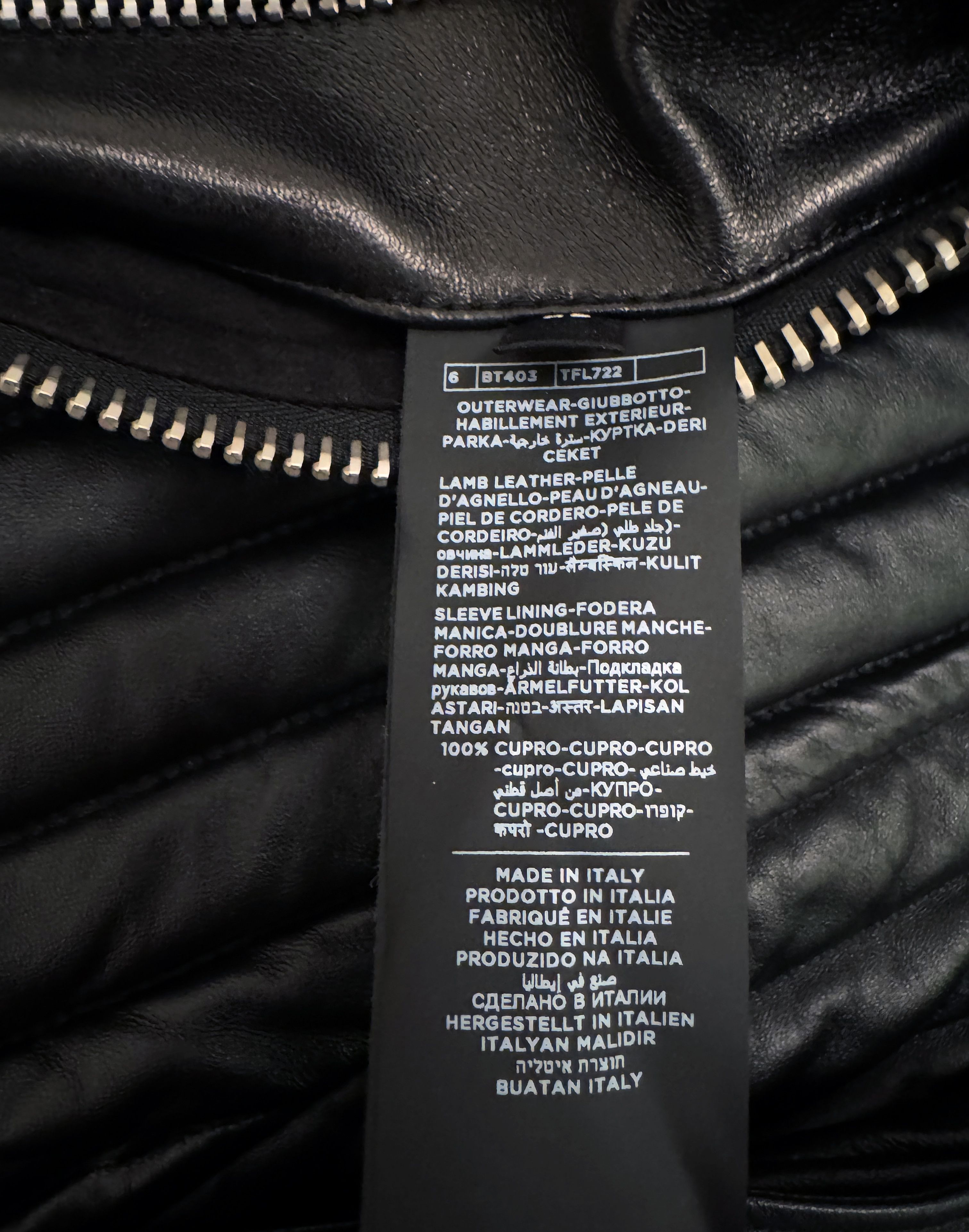 Tom Ford Ovatta Padded Leather Jacket Size US M / EU 48-50 / 2 - 6 Thumbnail