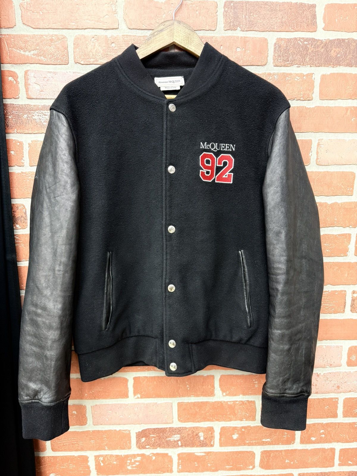 Alexander McQueen Alexander McQueen Mainline "92" Varsity Jacket Wool Size 50 Size US M / EU 48-50 / 2 - 4 Thumbnail
