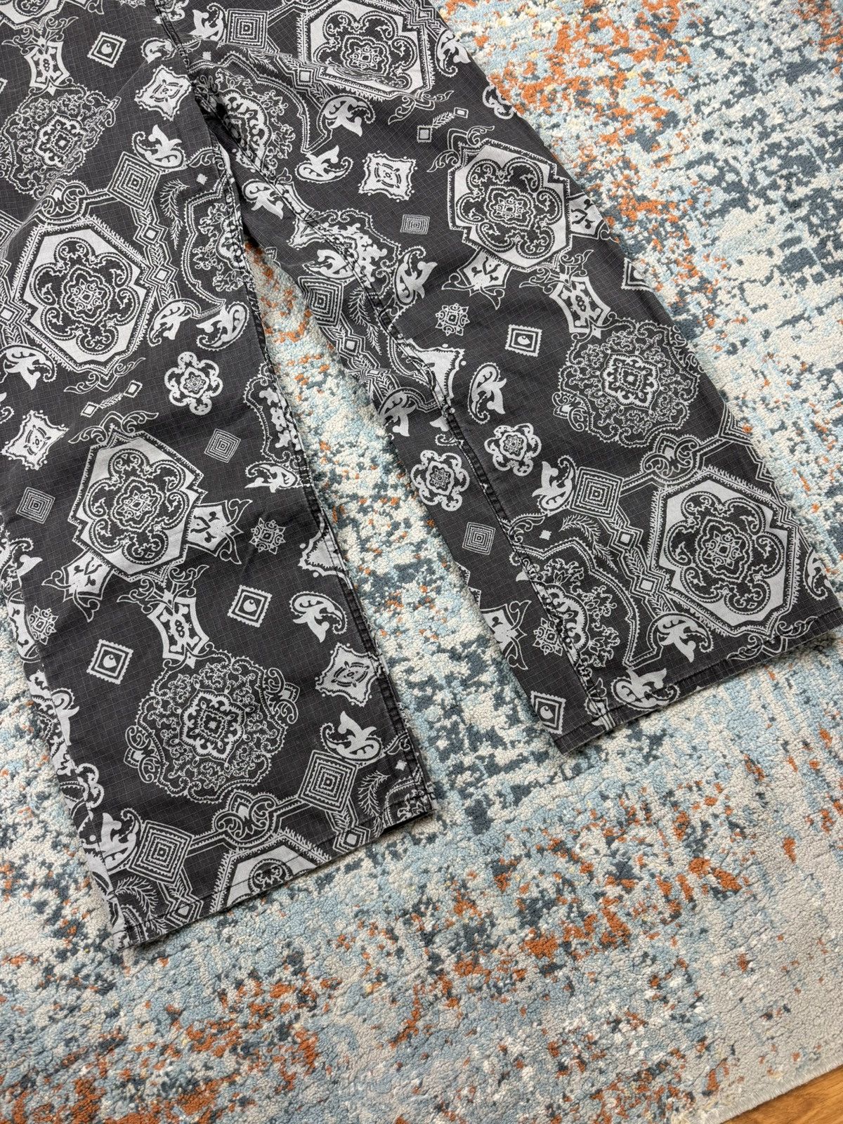 Carhartt Wip × Vintage Rare Vintage y2k Carhartt WIP baggy paisley bandana pants Size US 28 / EU 44 - 6 Thumbnail