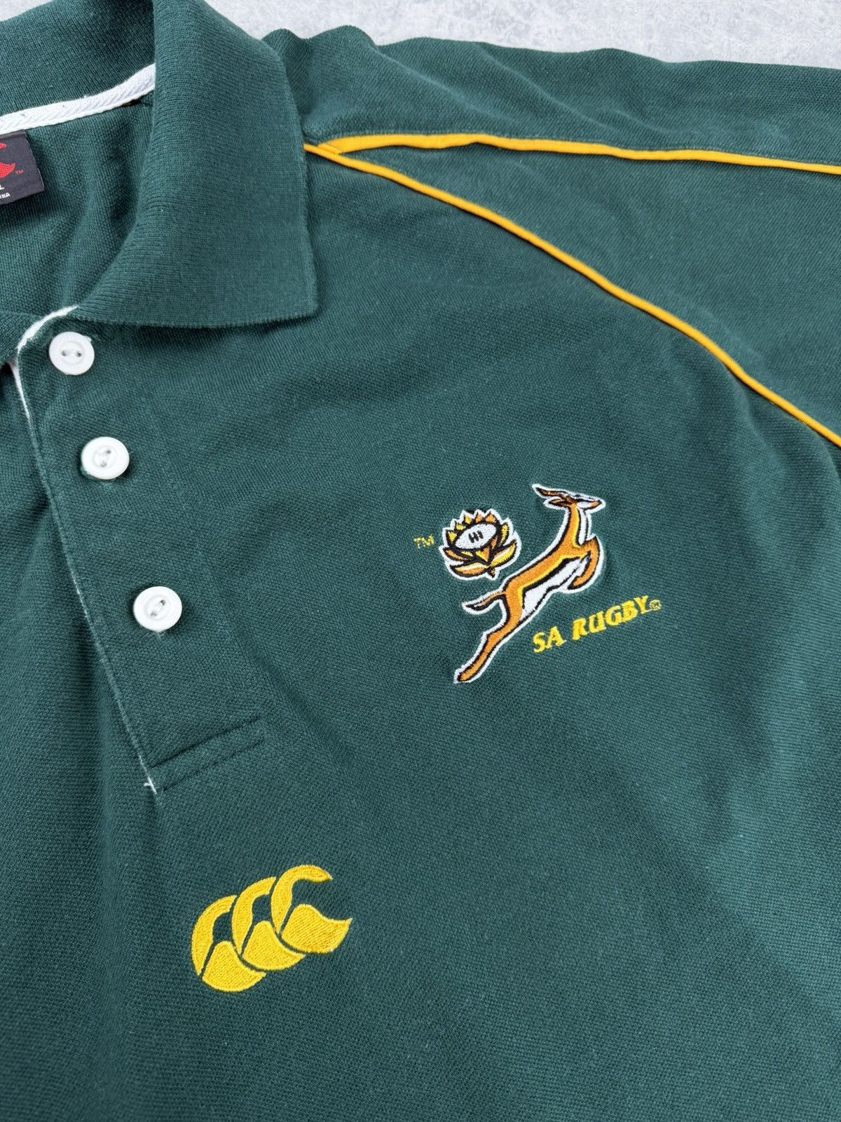 Canterbury of New Zealand Vintage Canterbury South Africa Rugby Shirt Size XXL Size US XXL / EU 58 / 5 - 5 Thumbnail