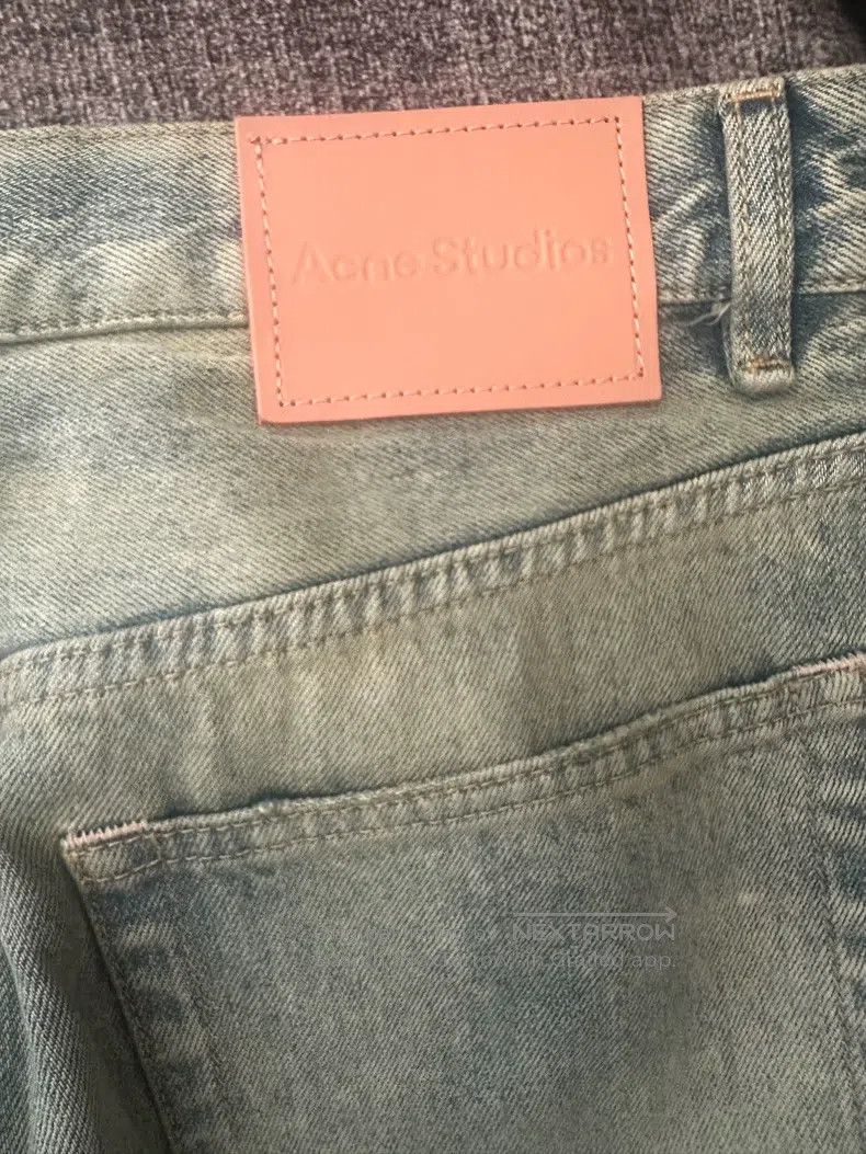 Acne Studios Acne Studios FW25 Low-Rise Wide Leg Scimitar Jeans Size US 30 / EU 46 - 8 Thumbnail