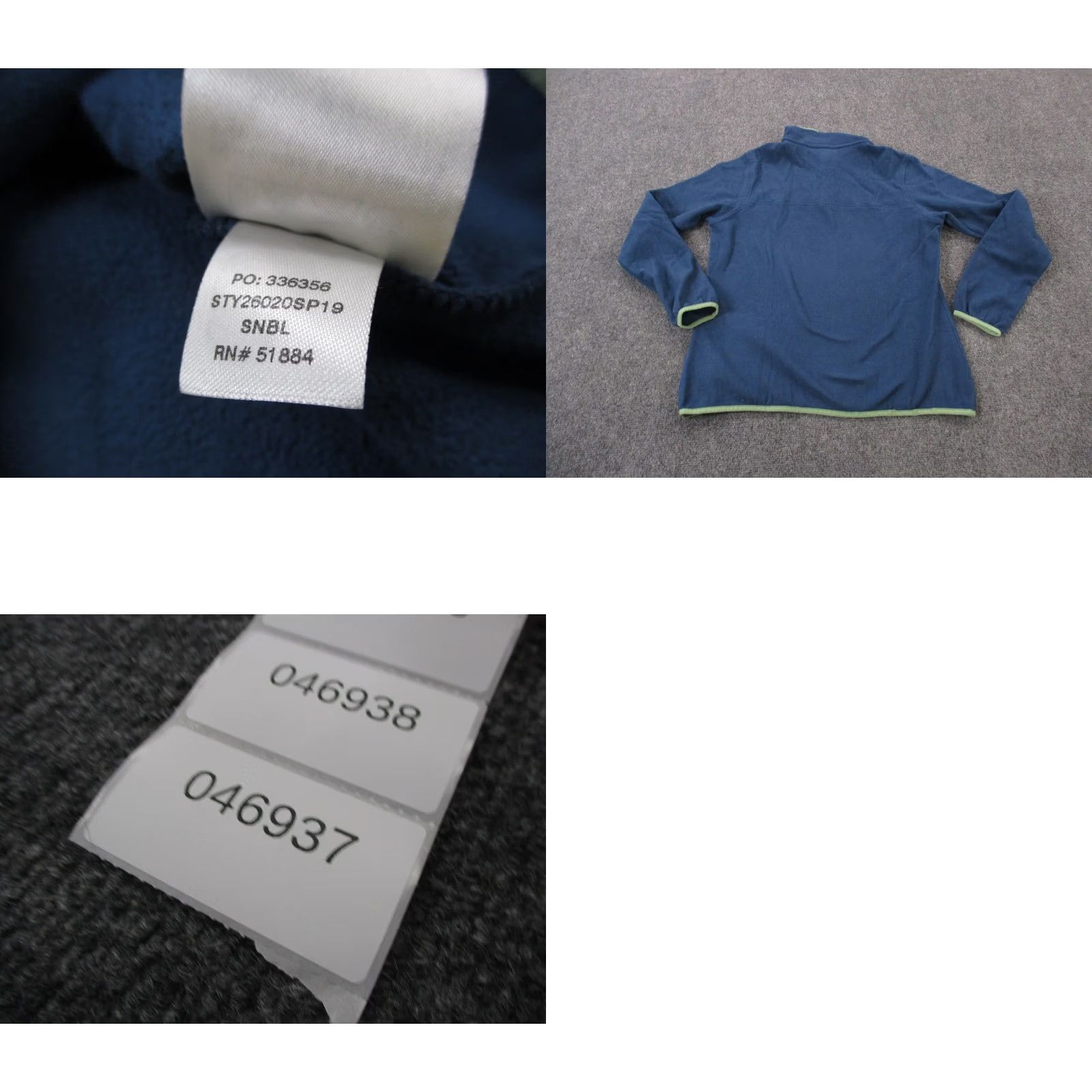 Patagonia Patagonia Jacket Womens M Blue Micro D Snap T Fleece Sweater Outdoor 26020 Size M / US 6-8 / IT 42-44 - 8 Thumbnail