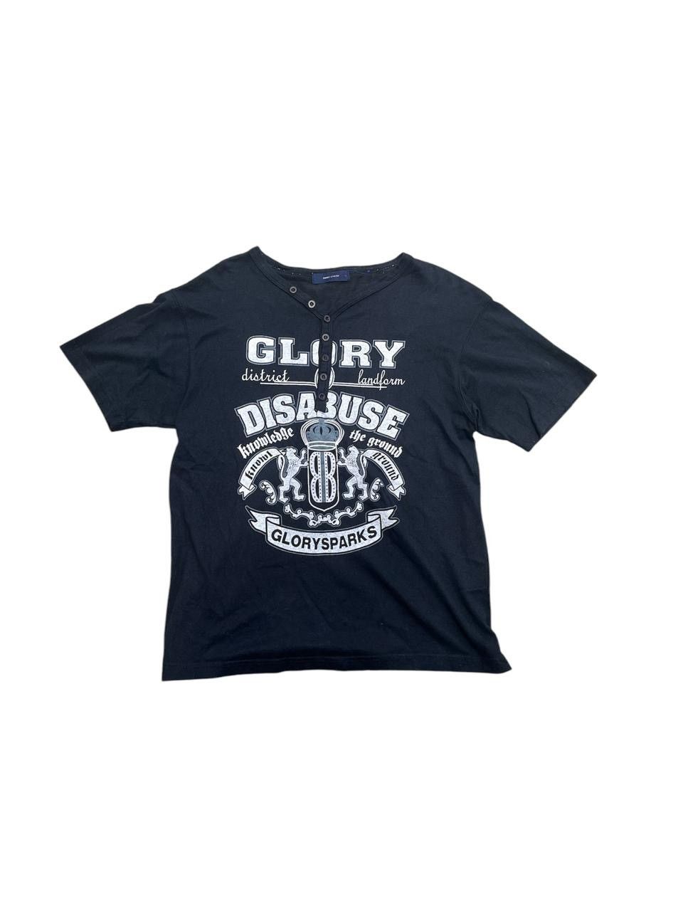 If Six Was Nine × Japanese Brand × Le Grande Bleu (L.G.B.) JAPANASE BRAND Y2K POEM SMART TEE Size US M / EU 48-50 / 2 - 1 Thumbnail