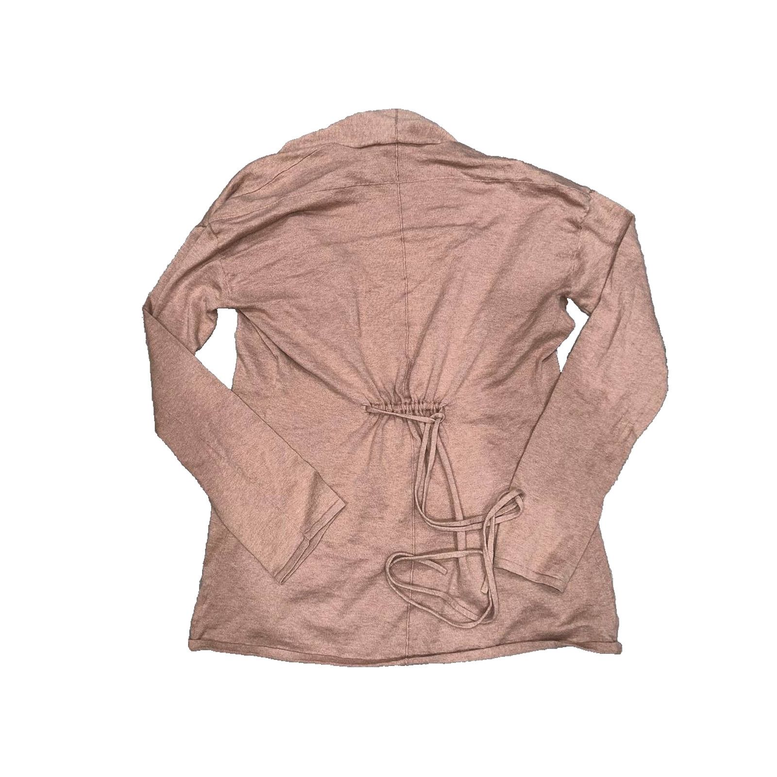 & Other Stories White and Warren Organic Y2K in Mocha Cardigan Small A003168 Size S / US 4 / IT 40 - 3 Thumbnail