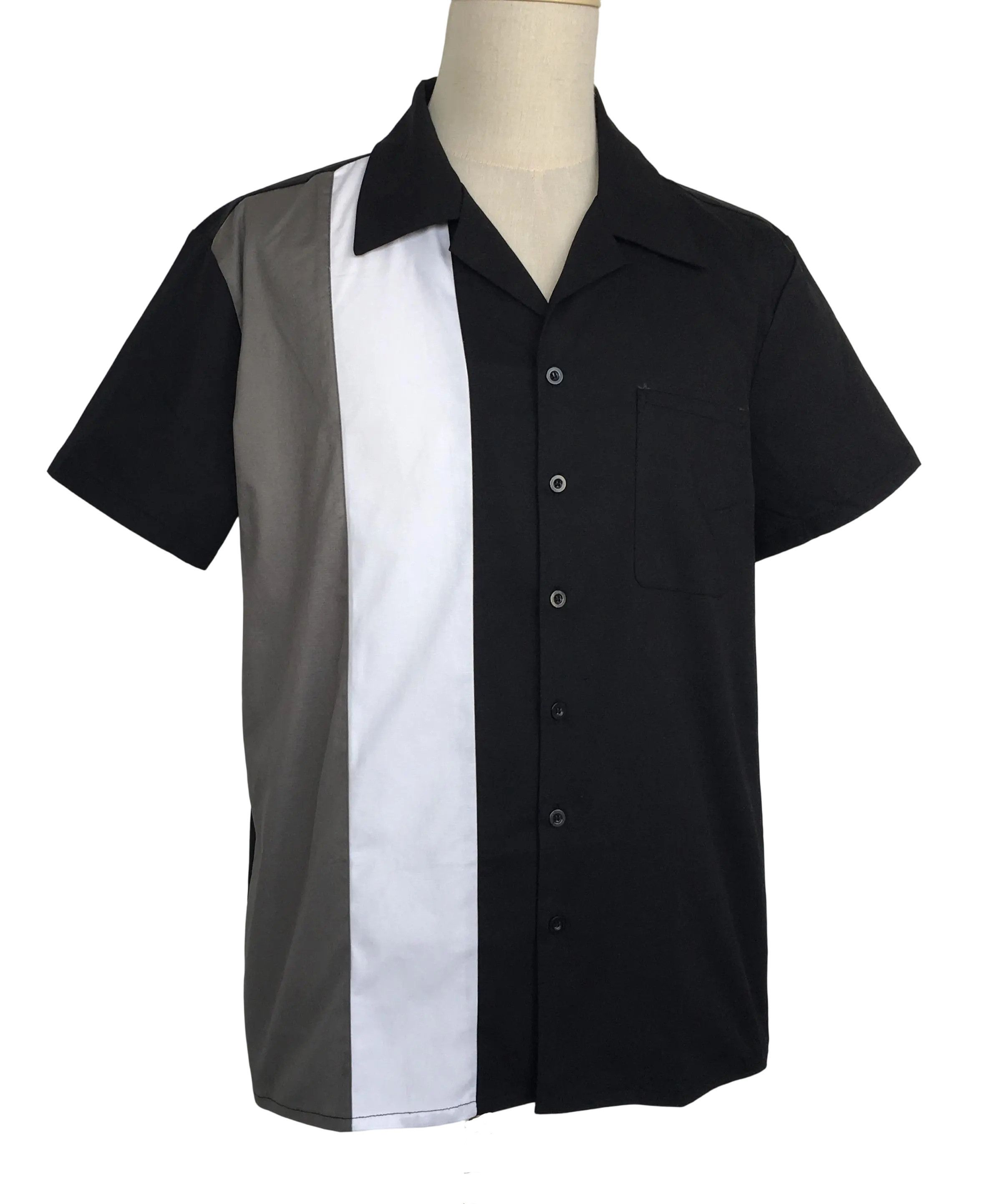 Other Bowling Shirts Vintage Style Summer Casual Panel Shirts Size US L / EU 52-54 / 3 - 3 Thumbnail