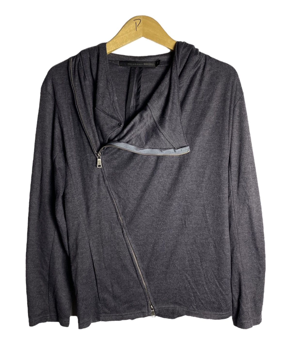 20471120 × Beauty Beast × Japanese Brand asymmetric hoodie by schlussel like yohji Size US M / EU 48-50 / 2 - 6 Thumbnail
