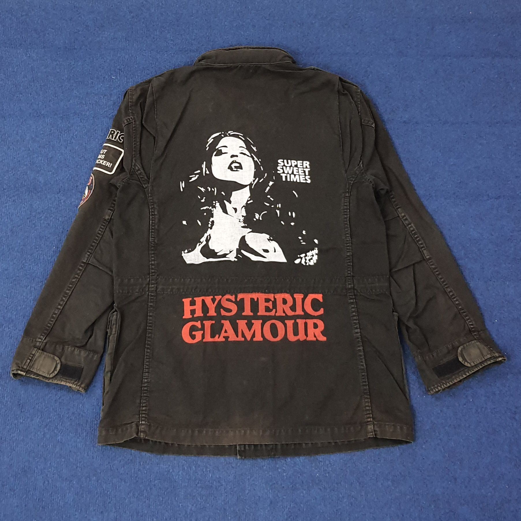 Hysteric Glamour Vintage Hysteric Glamour Patches Custom Logo Jacket C224N27 Size US S / EU 44-46 / 1 - 5 Thumbnail