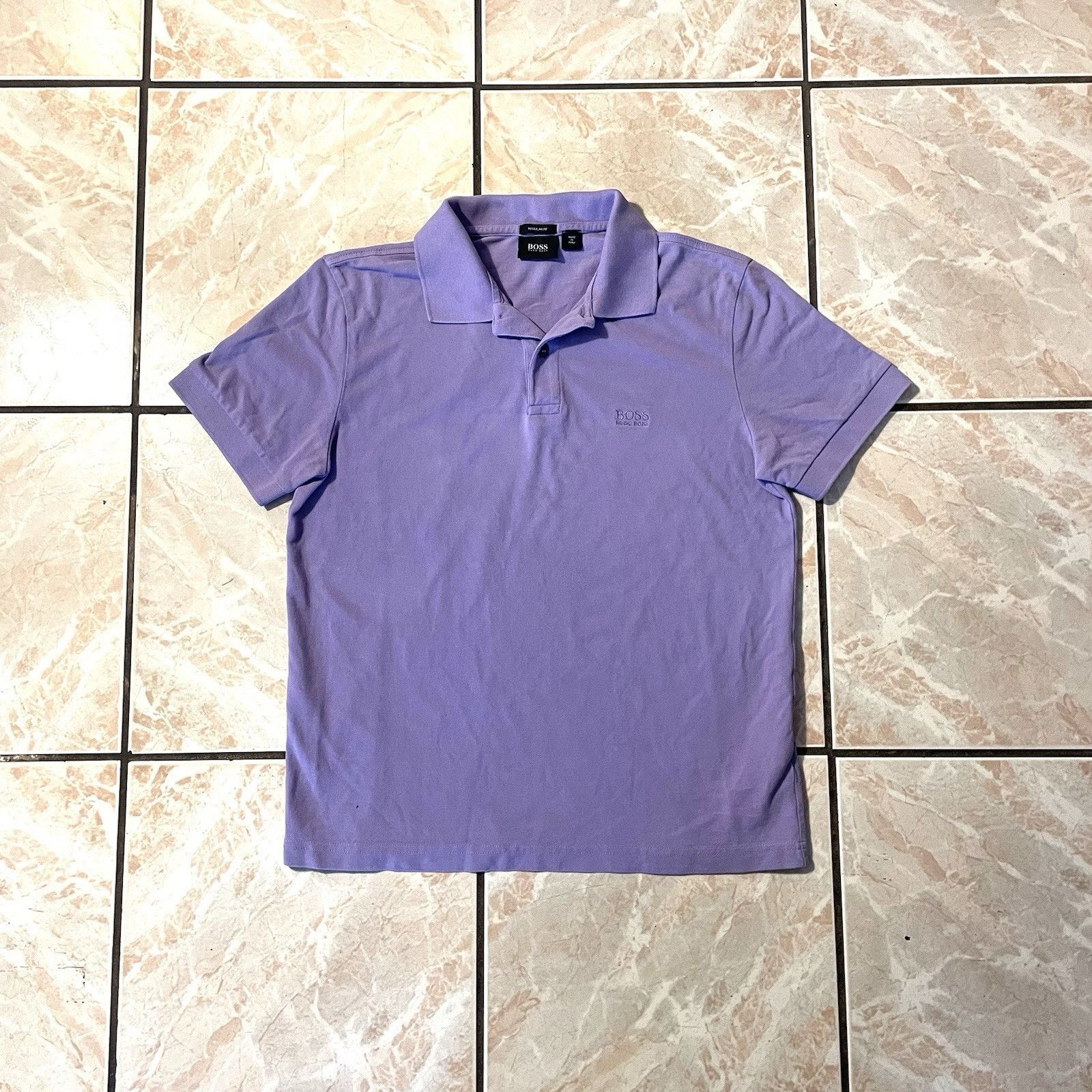 Hugo Boss Hugo Boss Polo Size US L / EU 52-54 / 3 - 1 Thumbnail