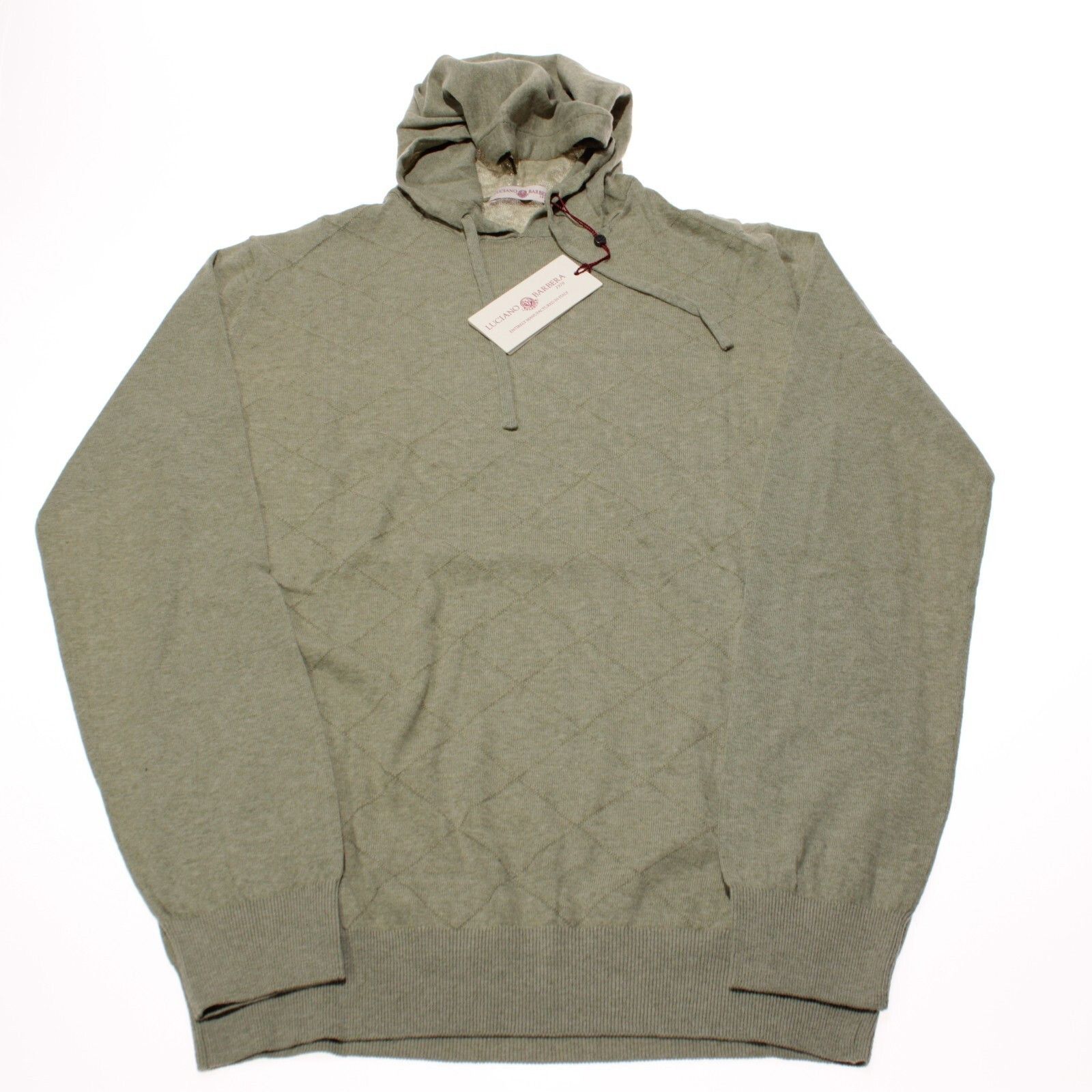 Luciano Barbera Luciano Barbera Sweater Size US L in Green Size US L / EU 52-54 / 3 - 3 Thumbnail