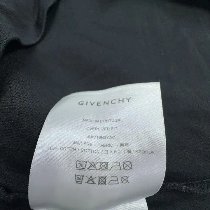 Givenchy Givenchy Givenchy Archetype Logo Print Black TShirt -2507 Size US L / EU 52-54 / 3 - 3 Thumbnail