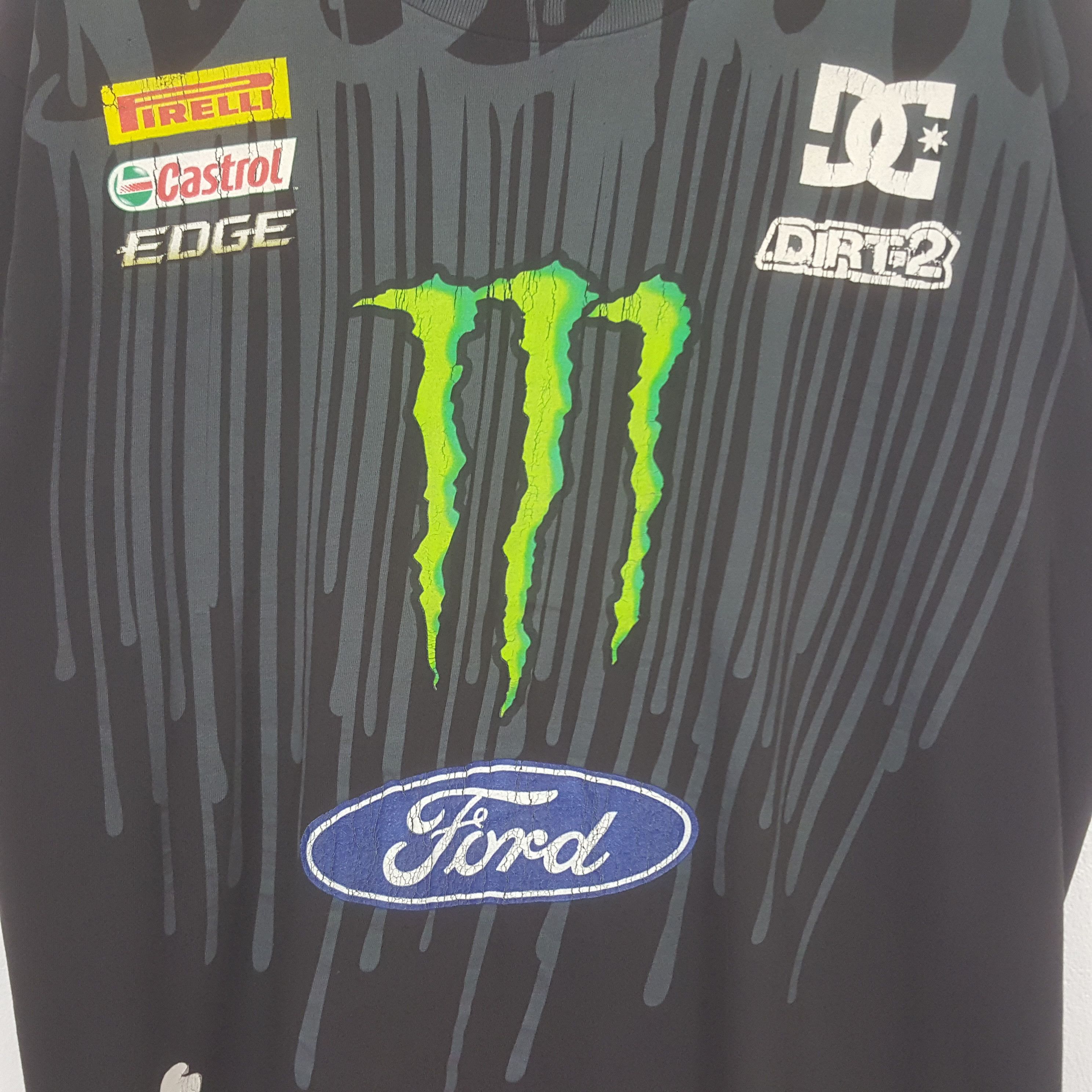 Ford Vintage Black 43 Monster Energy Ford Racing Tshirt C312N35 Size US L / EU 52-54 / 3 - 4 Thumbnail