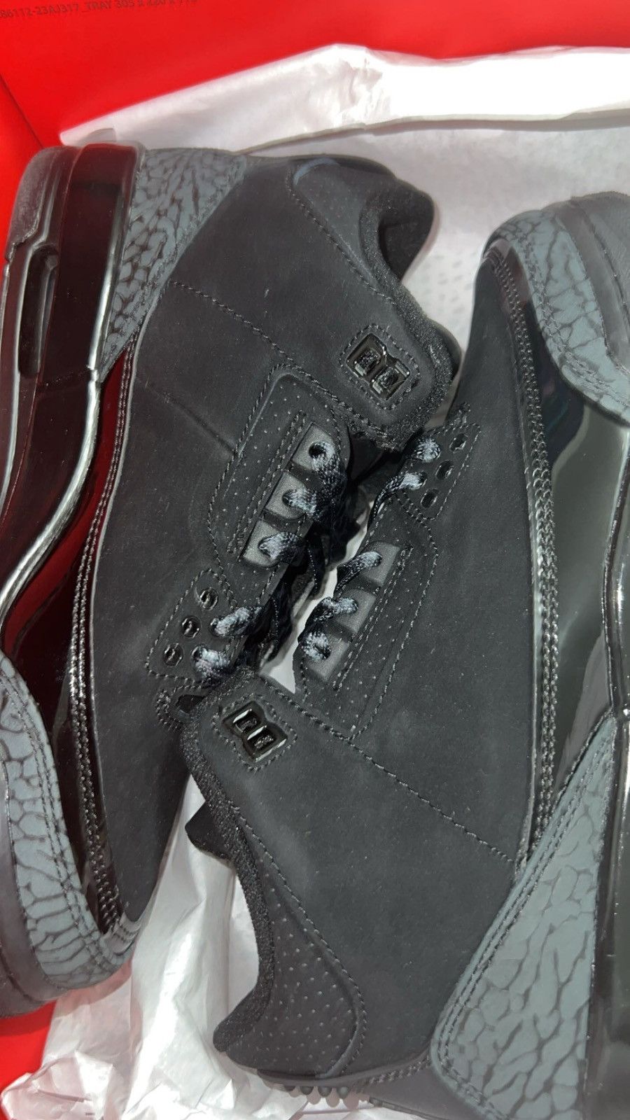 Jordan Brand Jordan black cat 3s Size US 5 / EU 37 - 4 Thumbnail