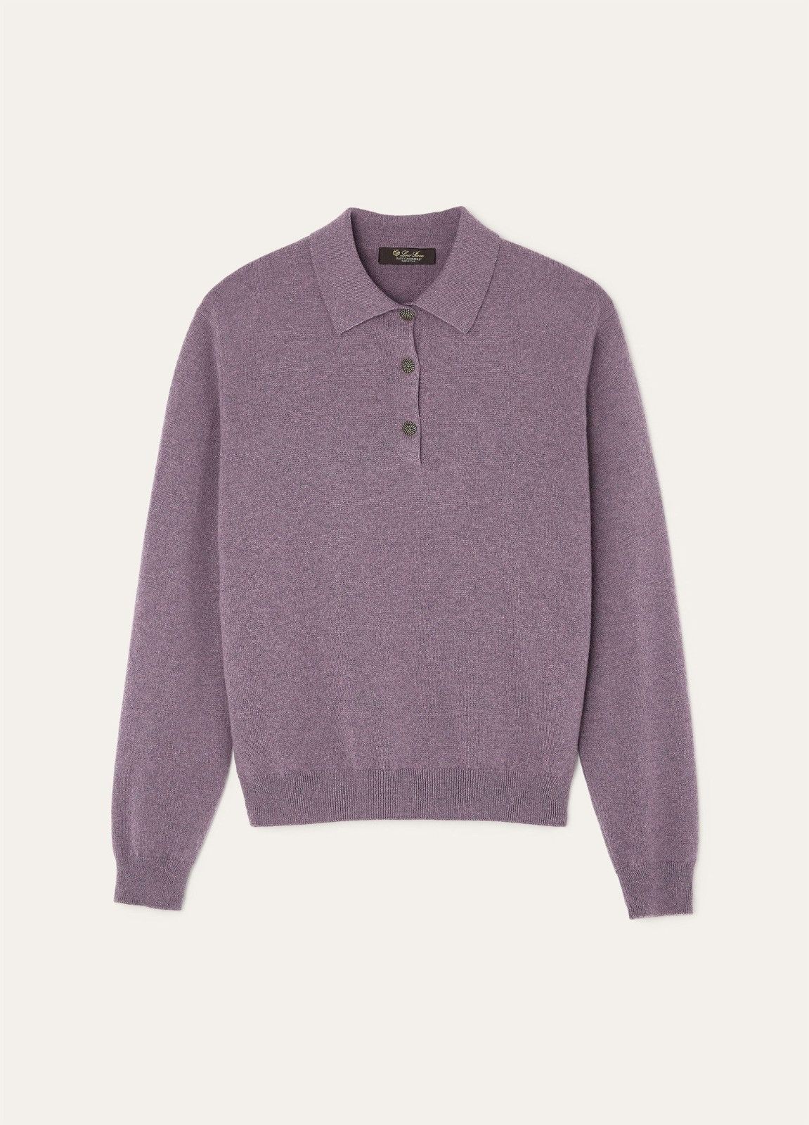 Loro Piana o1srvl11e0526 FAP2440 Classic Polo Shirt in Purple Size M / US 6-8 / IT 42-44 - 1 Thumbnail