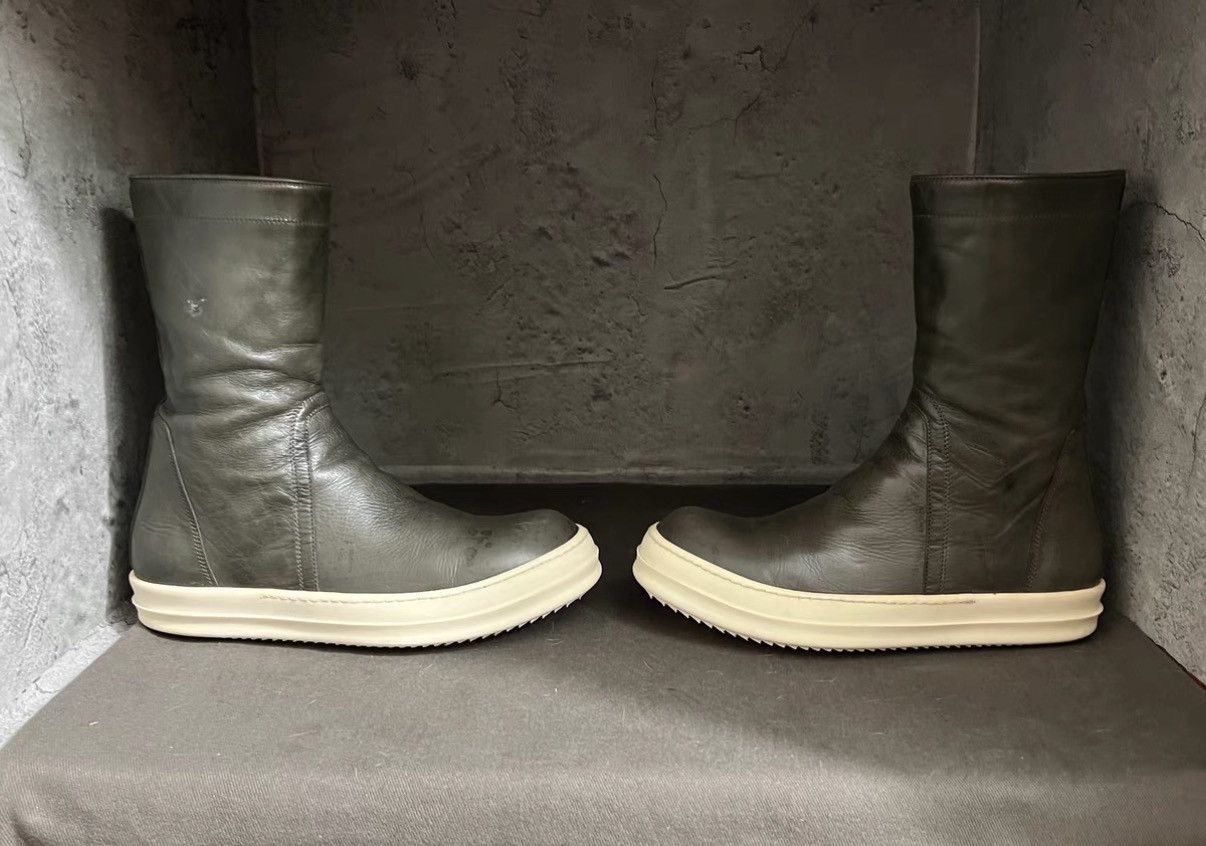 Rick Owens Rick Owens Tea-Colored Cordovan Leather High Shaft Boots Size US 7.5 / EU 40-41 - 3 Thumbnail