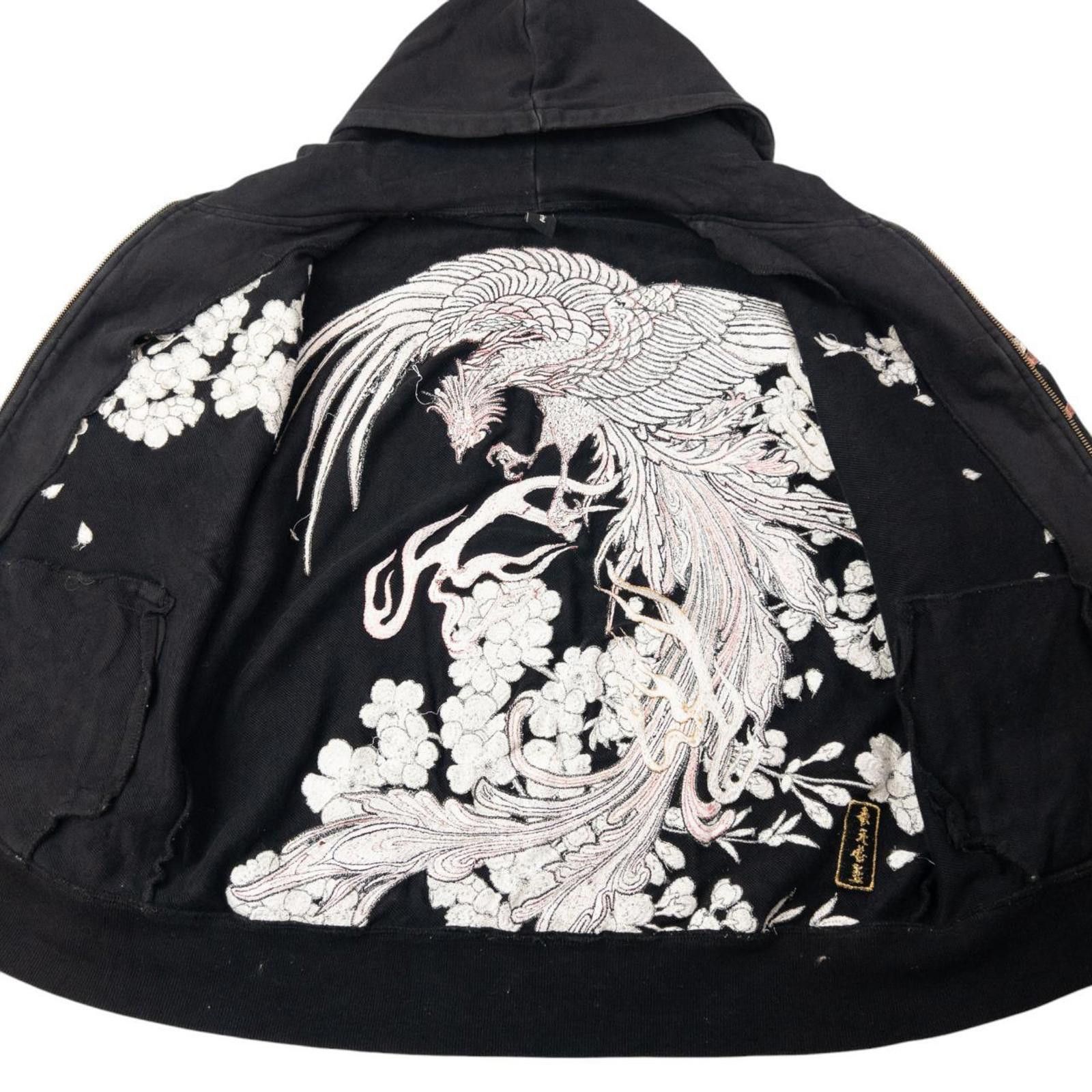 Other Vintage Japanese Embroidered Phoenix Zip Up Hoodie Size L Size US L / EU 52-54 / 3 - 4 Thumbnail