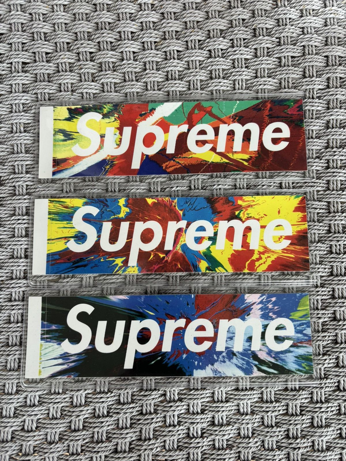 Asspizza × Supreme Asspizza 730 Box Logo Stickers x3 | Grailed