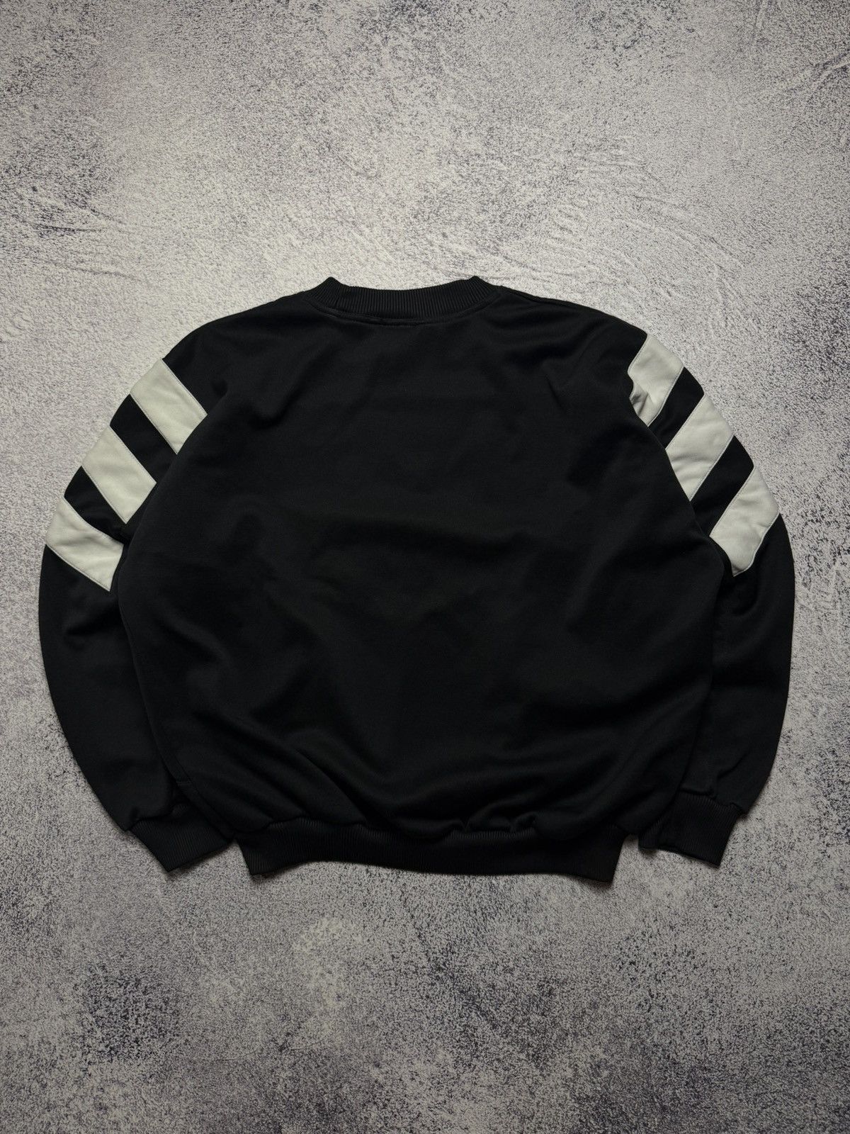 Adidas Vintage 90s Adidas Sweatshirt 3 Stripes Street Sport Style Size US M / EU 48-50 / 2 - 11 Thumbnail