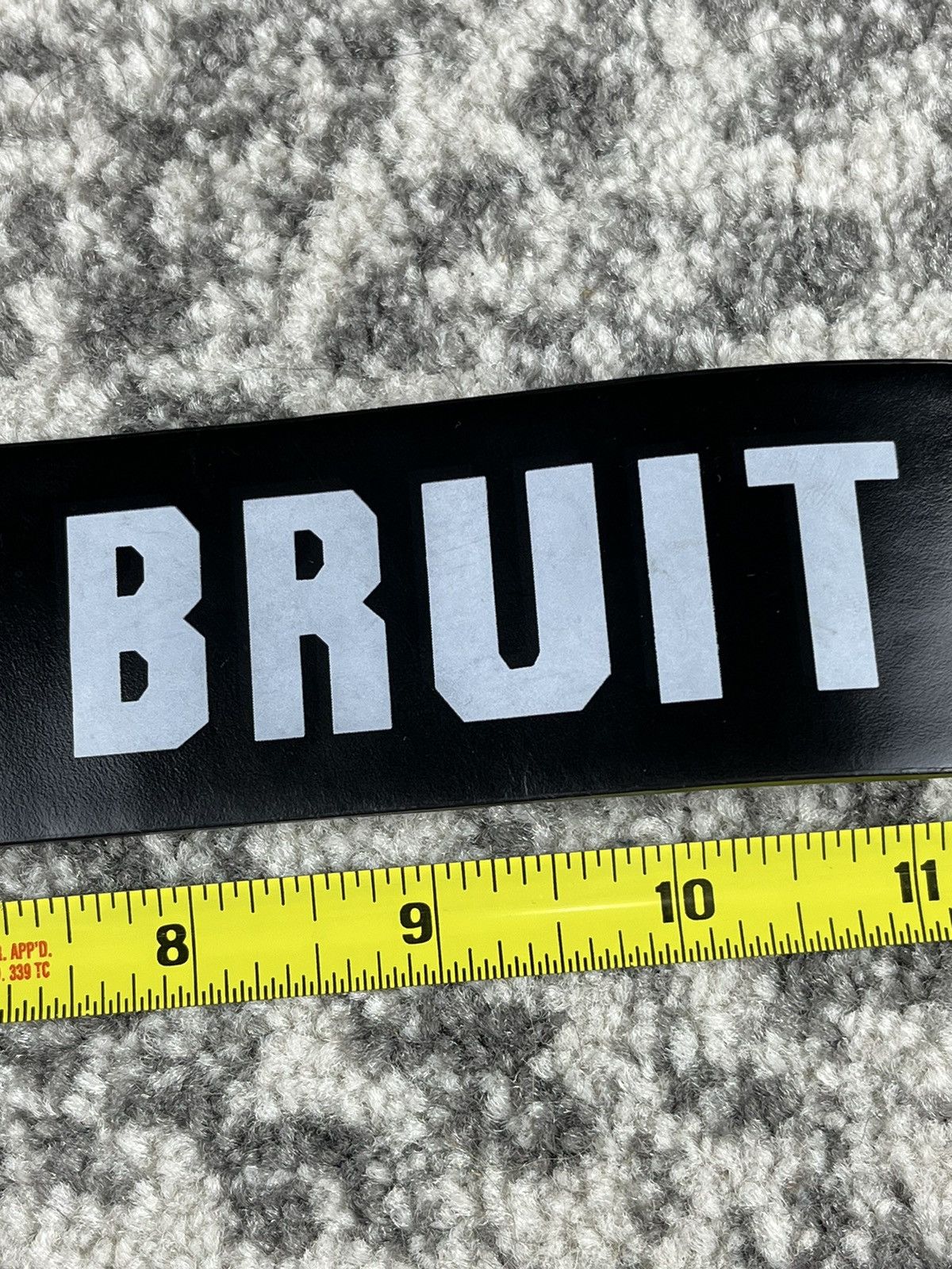 Undercover AW13 Undercover Bruit Black Leather Buckled Bracelet Size ONE SIZE - 9 Thumbnail