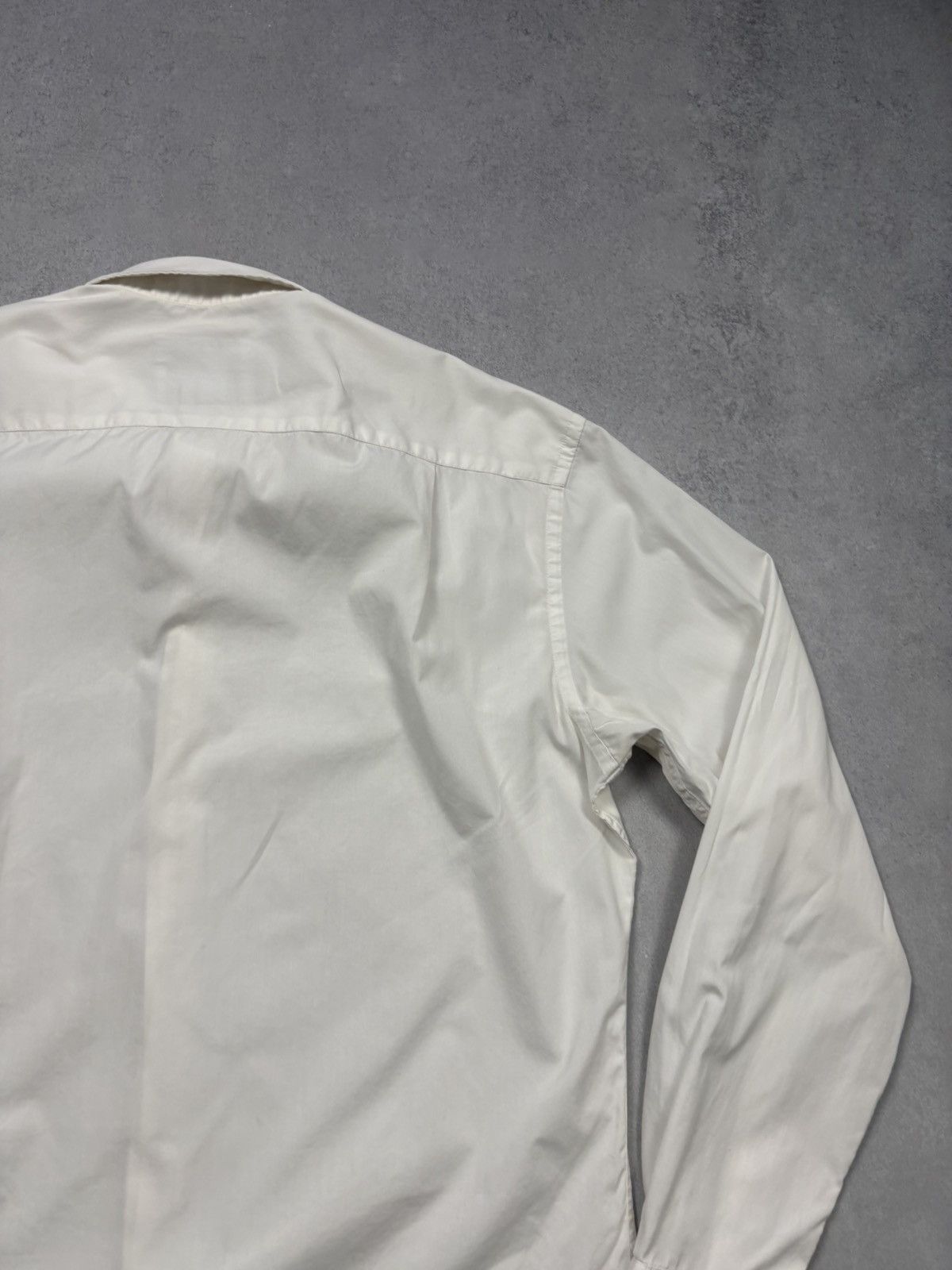 Vivienne Westwood SS15 Vivienne Westwood Orb Small Logo White Button Up Shirt Size US L / EU 52-54 / 3 - 17 Thumbnail