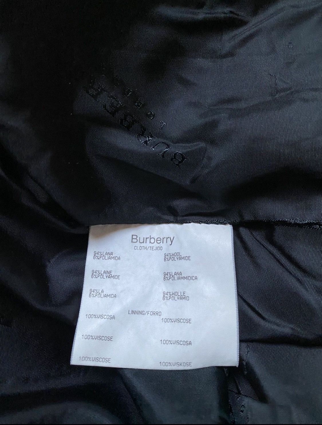 Burberry × Vintage Ladies Burberry London Red label Wool Skirt Size 27" / US 4 / IT 40 - 8 Thumbnail