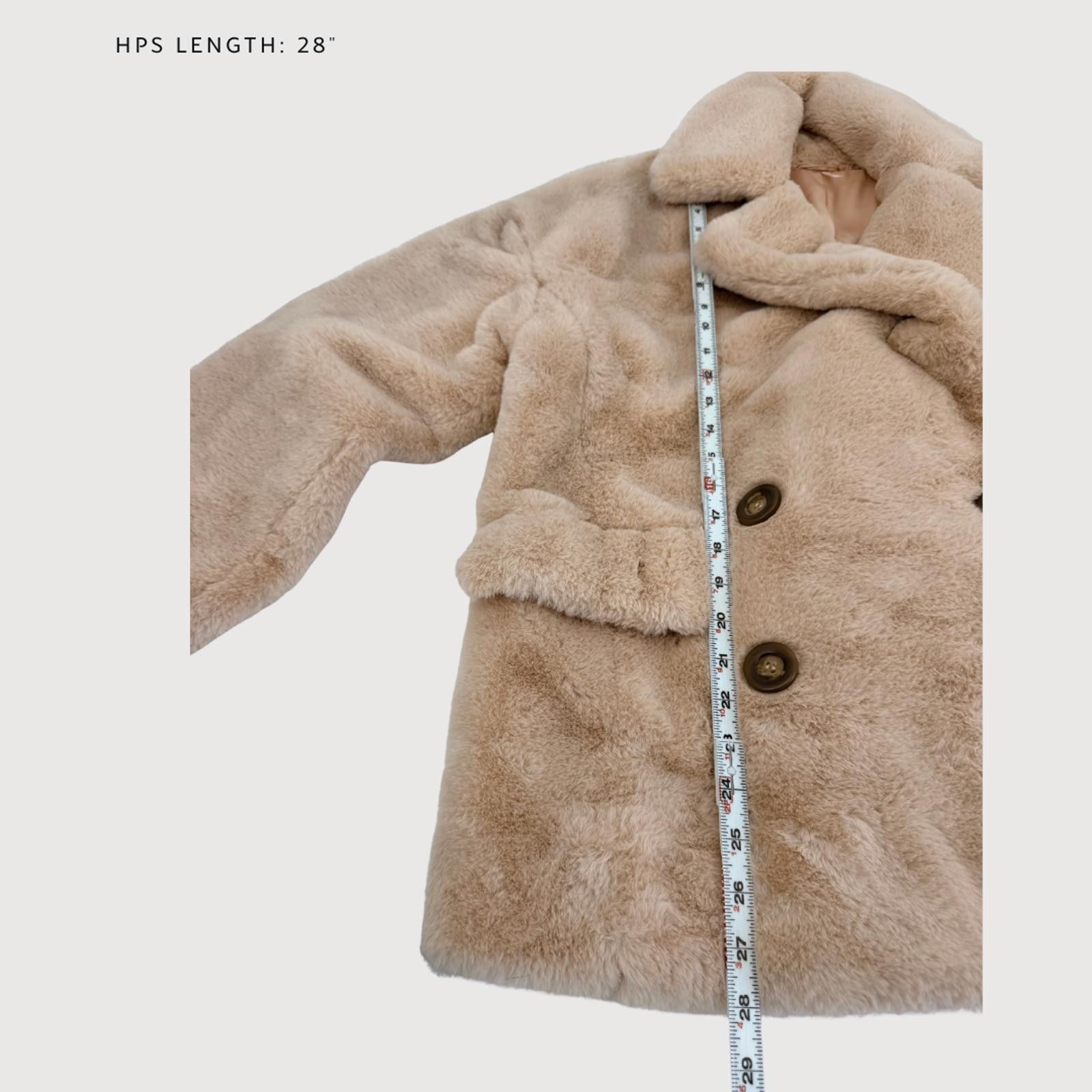 Free People Free People Faux Fur Coat Taupe Teddy Jacket S Size S / US 4 / IT 40 - 8 Thumbnail