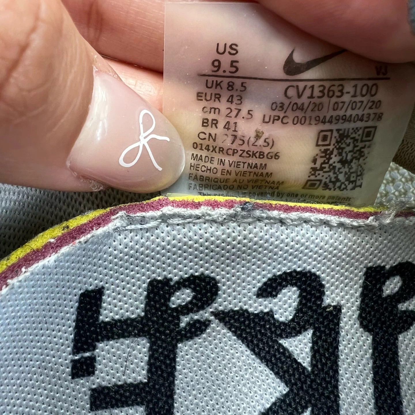 Sacai sacai vaporwaffle White/Gray 43 New Size US 10 / EU 43 - 7 Thumbnail
