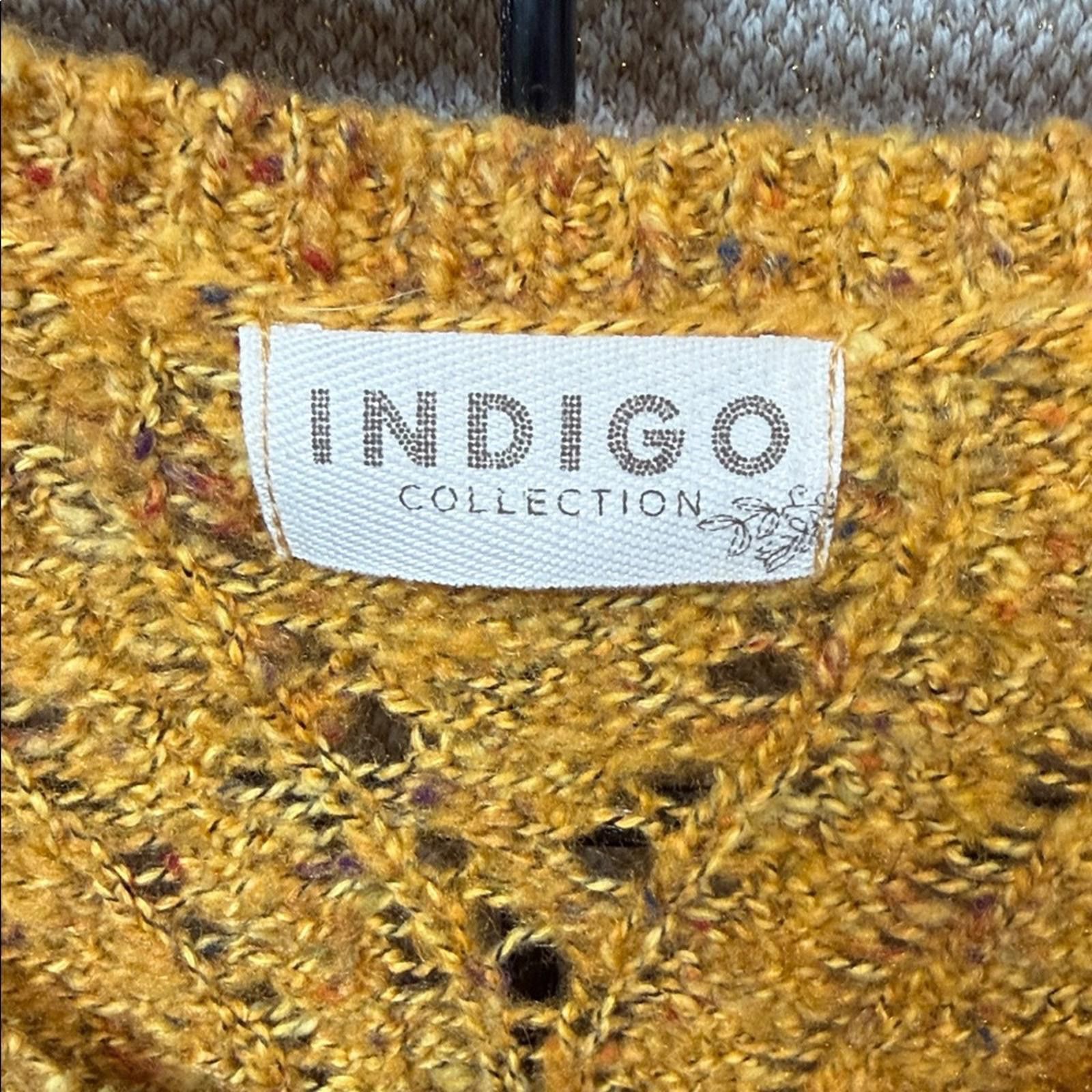 Indigo Indigo Golden Cable Knit Sweater Size M / US 6-8 / IT 42-44 - 2 Thumbnail