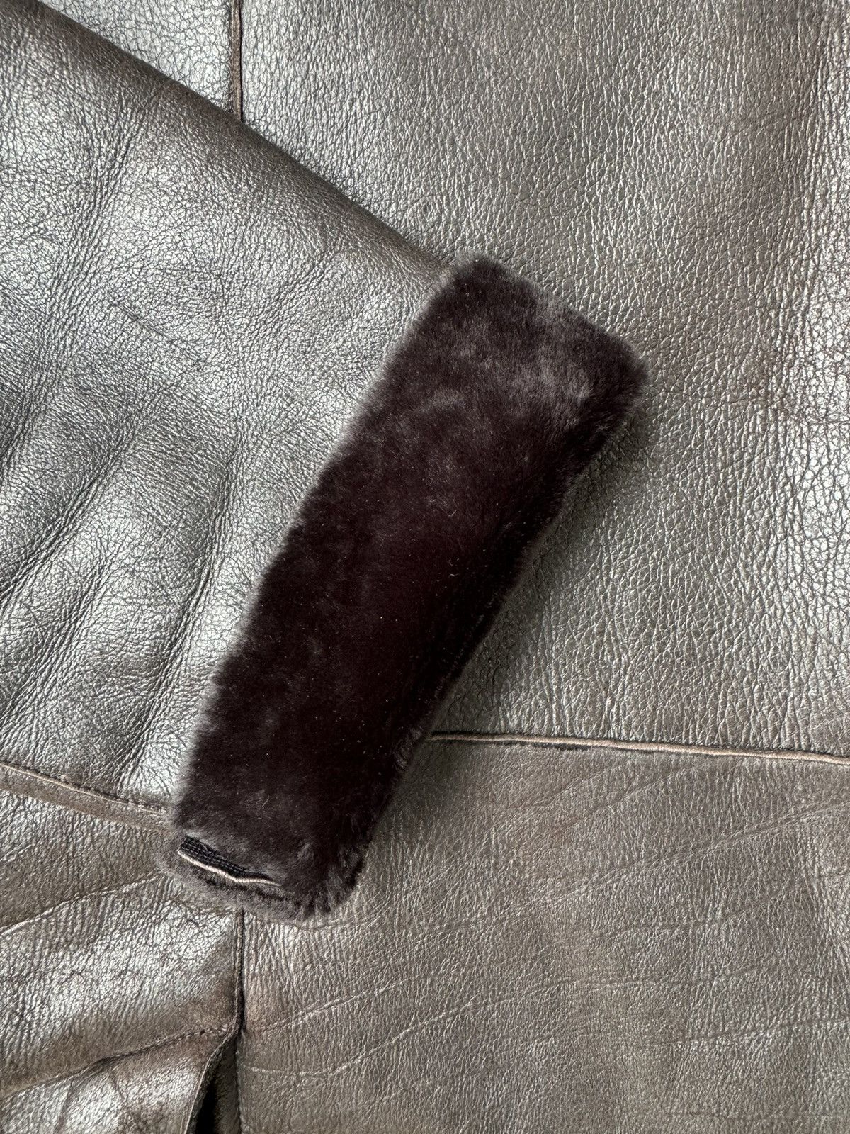 Jil Sander Jil Sander Late 90's Shearling Leather Coat Size US L / EU 52-54 / 3 - 5 Thumbnail