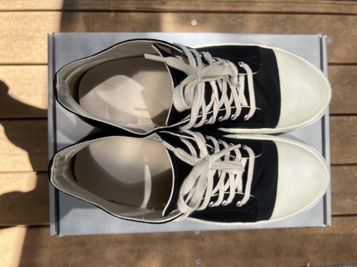 Rick Owens Rick Owens DRKSHDW Low CottonNylon Sneakers Size US 11 / EU 44 - 6 Thumbnail