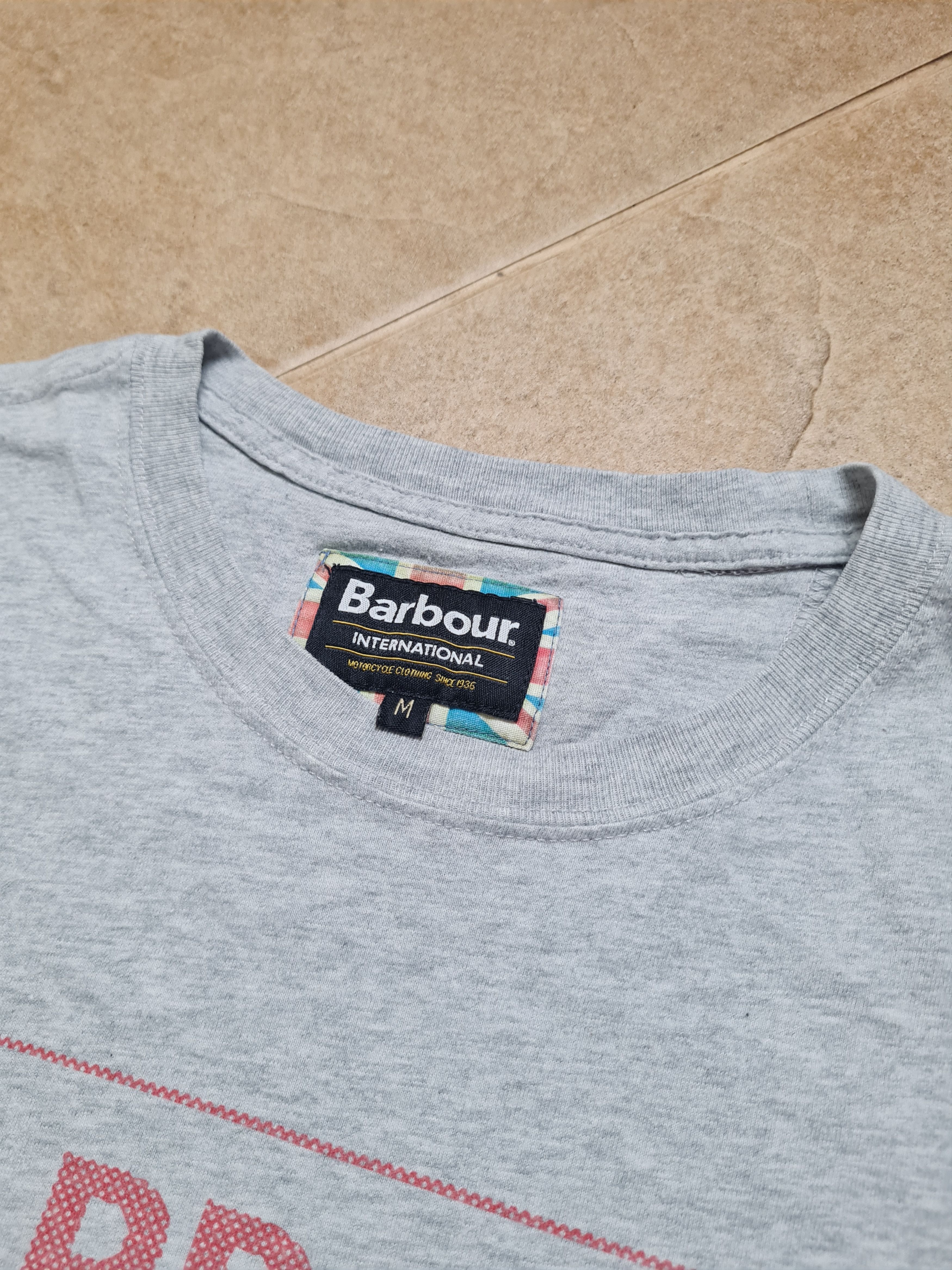Barbour T-Shirts Barbour Steve McQueen Relaxed Tee Gray Size M Size US M / EU 48-50 / 2 - 4 Thumbnail