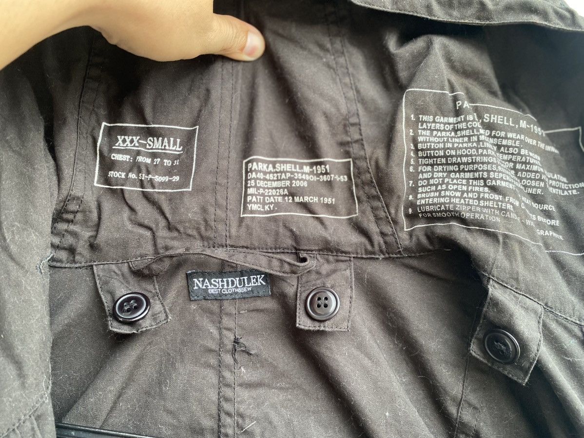 Japanese Brand AW 2006 NASHDULEK japan parka fishtail crossbone logo jacket Size US M / EU 48-50 / 2 - 7 Thumbnail