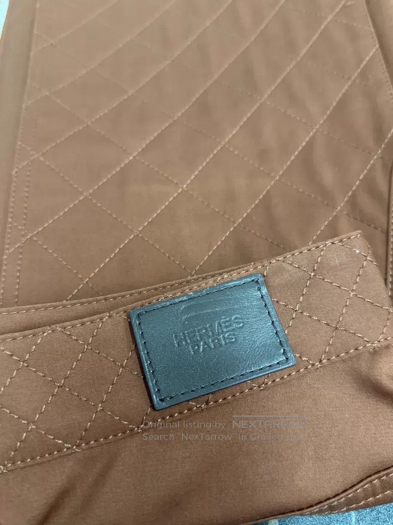 Hermes Hermes 25 Spring/Summer Orange Diamond Patterned Skirt Size 25" / US 0 / IT 36 - 3 Thumbnail