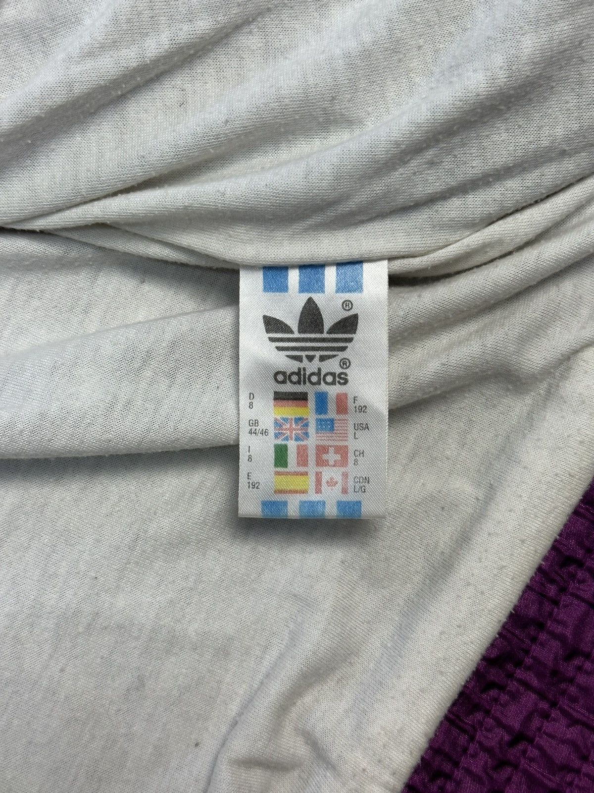 Adidas × Vintage Vintage Adidas Tracksuit Nylon Jacket Pants Y2K 90’s Size US L / EU 52-54 / 3 - 11 Thumbnail