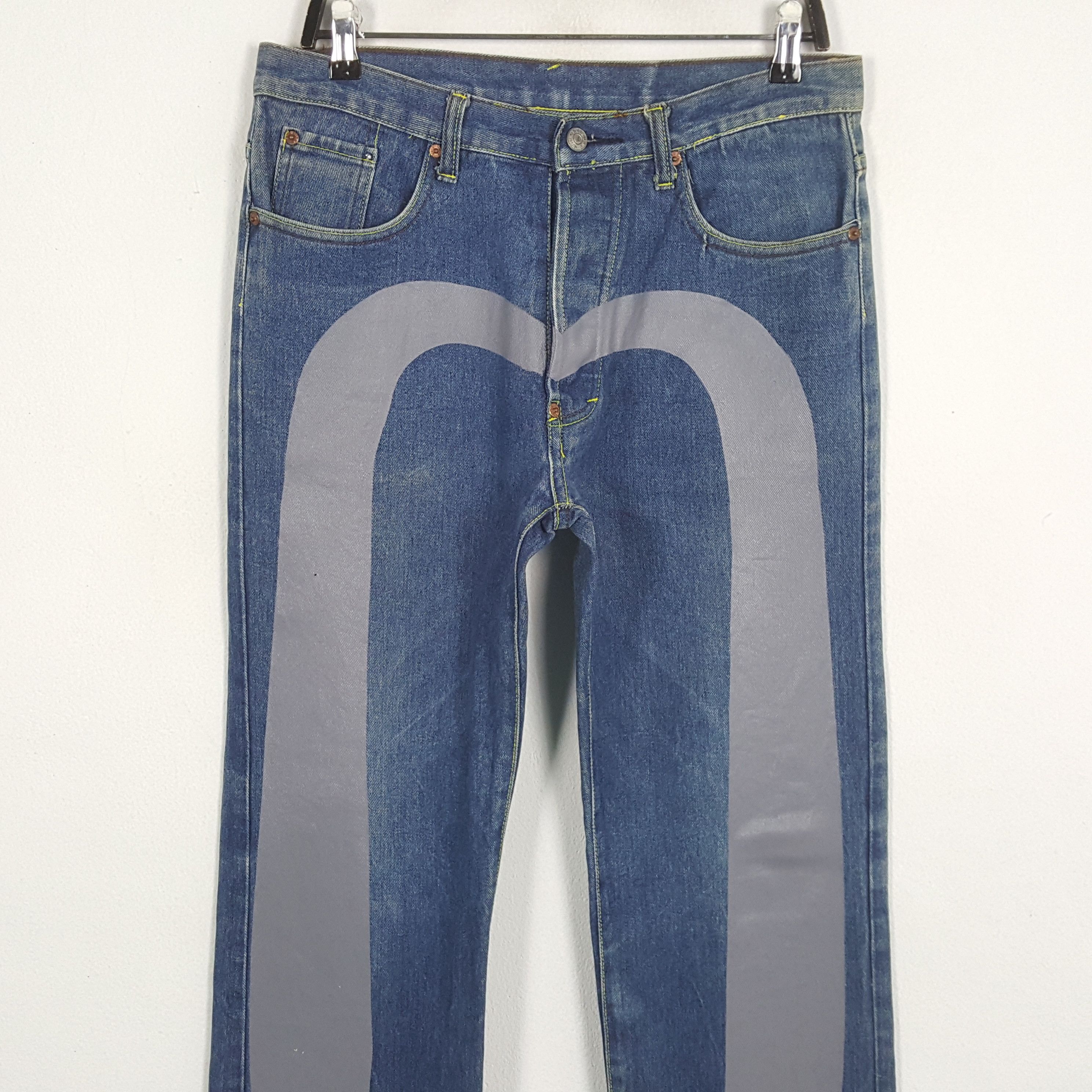 Japanese Brand EVISU x DORAEMON Japanese Brand Custom Daicock Jeans Size US 32 / EU 48 - 2 Thumbnail