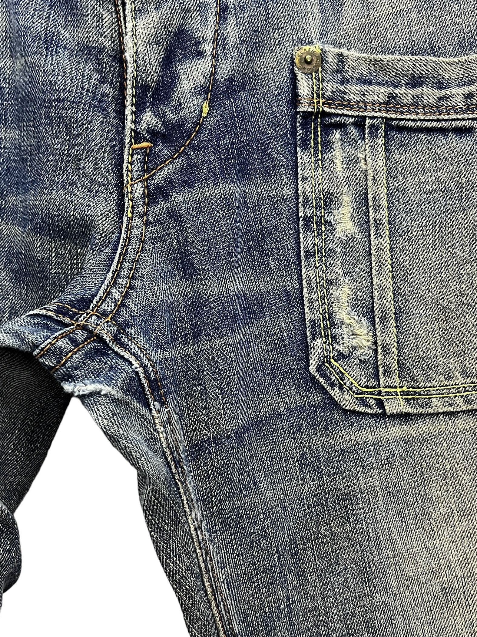 Report Collection 🔥FLASH REPORT Vintage Fatigues Denim Mudwash Bush Pants Size US 31 - 9 Thumbnail