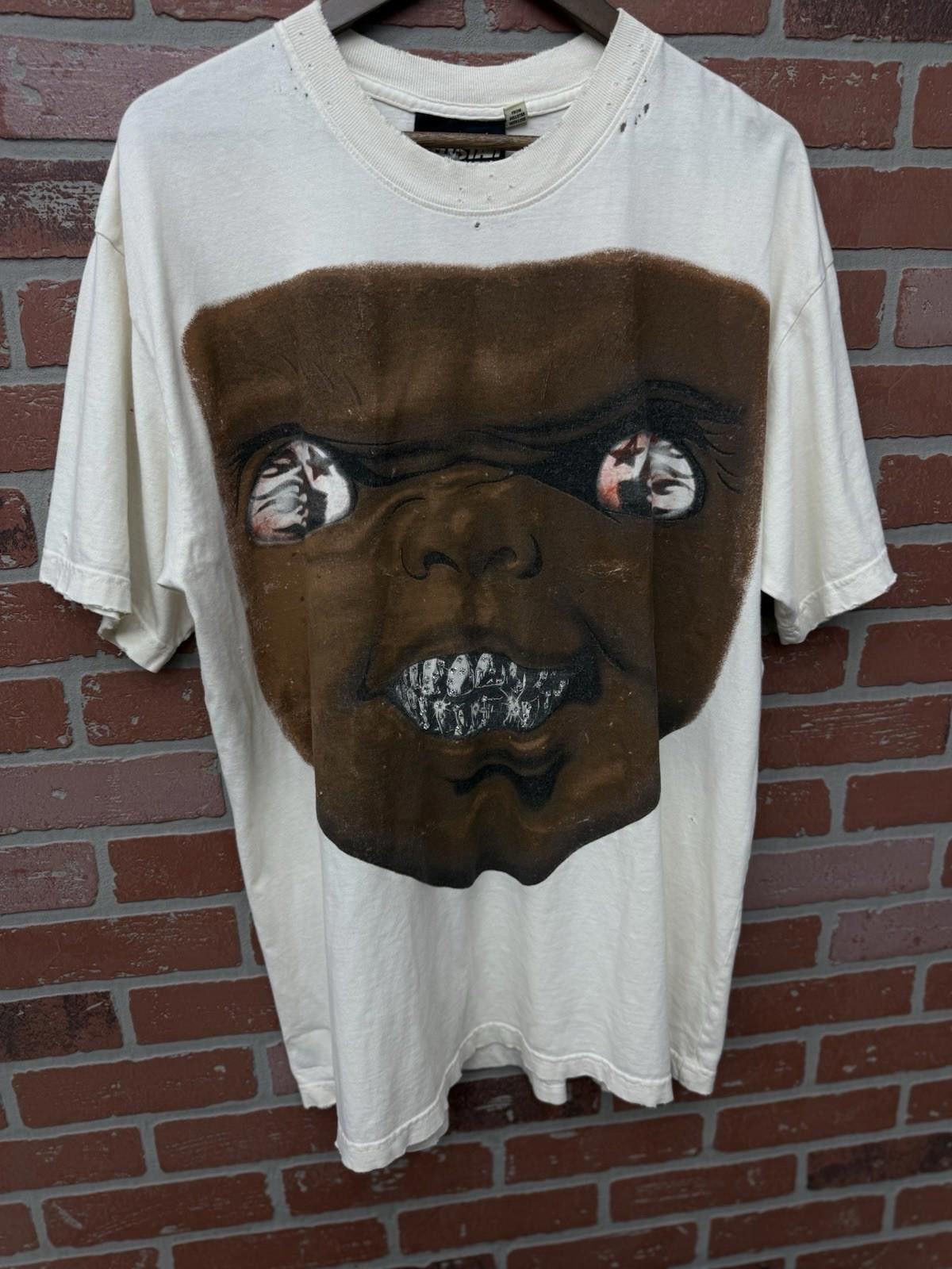 HELLSTAR L -Hellstar Path To Paradise Bling Mouth TeeLogo T Shirt Size US L / EU 52-54 / 3 - 2 Thumbnail