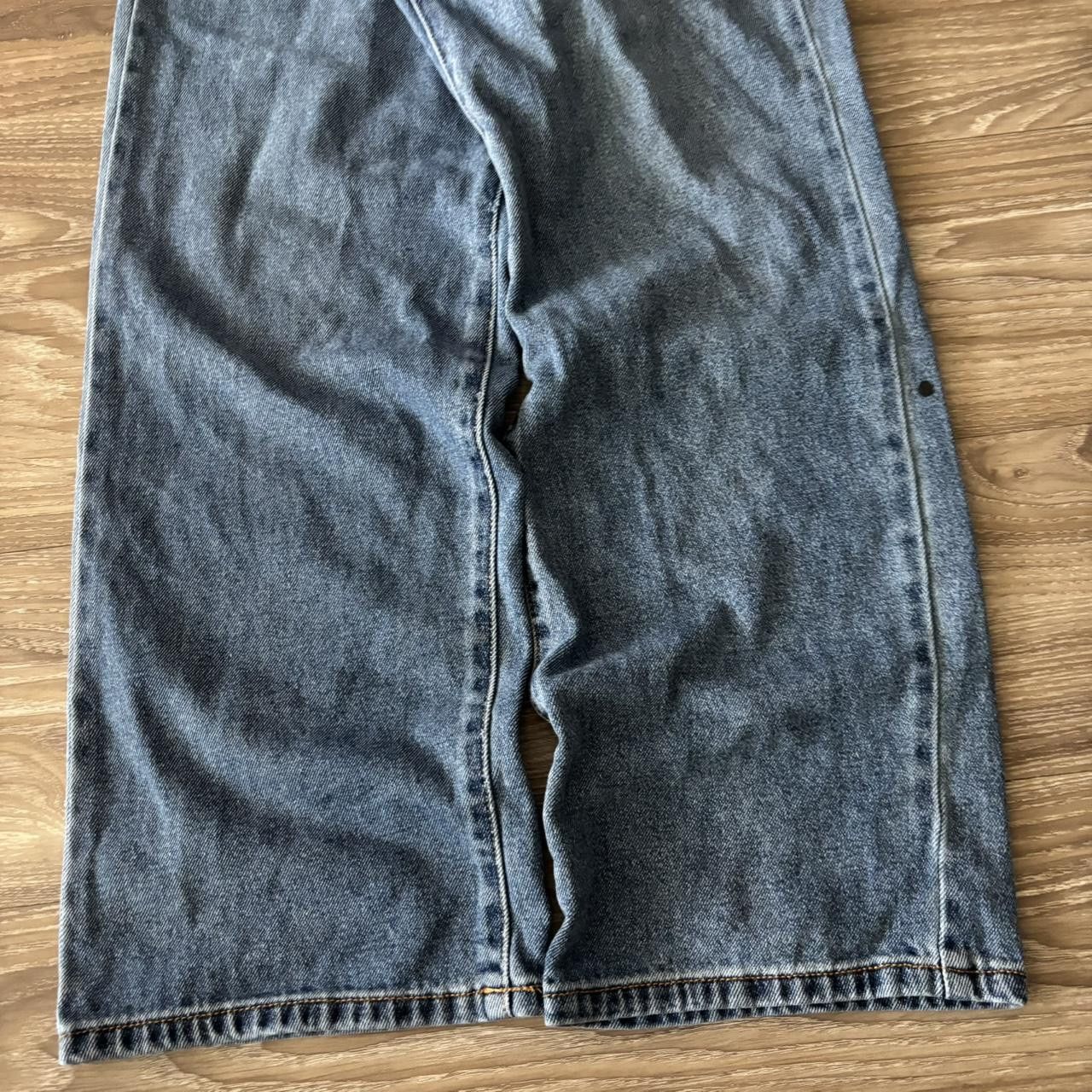 Japanese Brand Crazy Vintage Y2K/2000s Grunge Medium Wash Essential Denim Jeans! 30x31 Size US 30 / EU 46 - 6 Thumbnail
