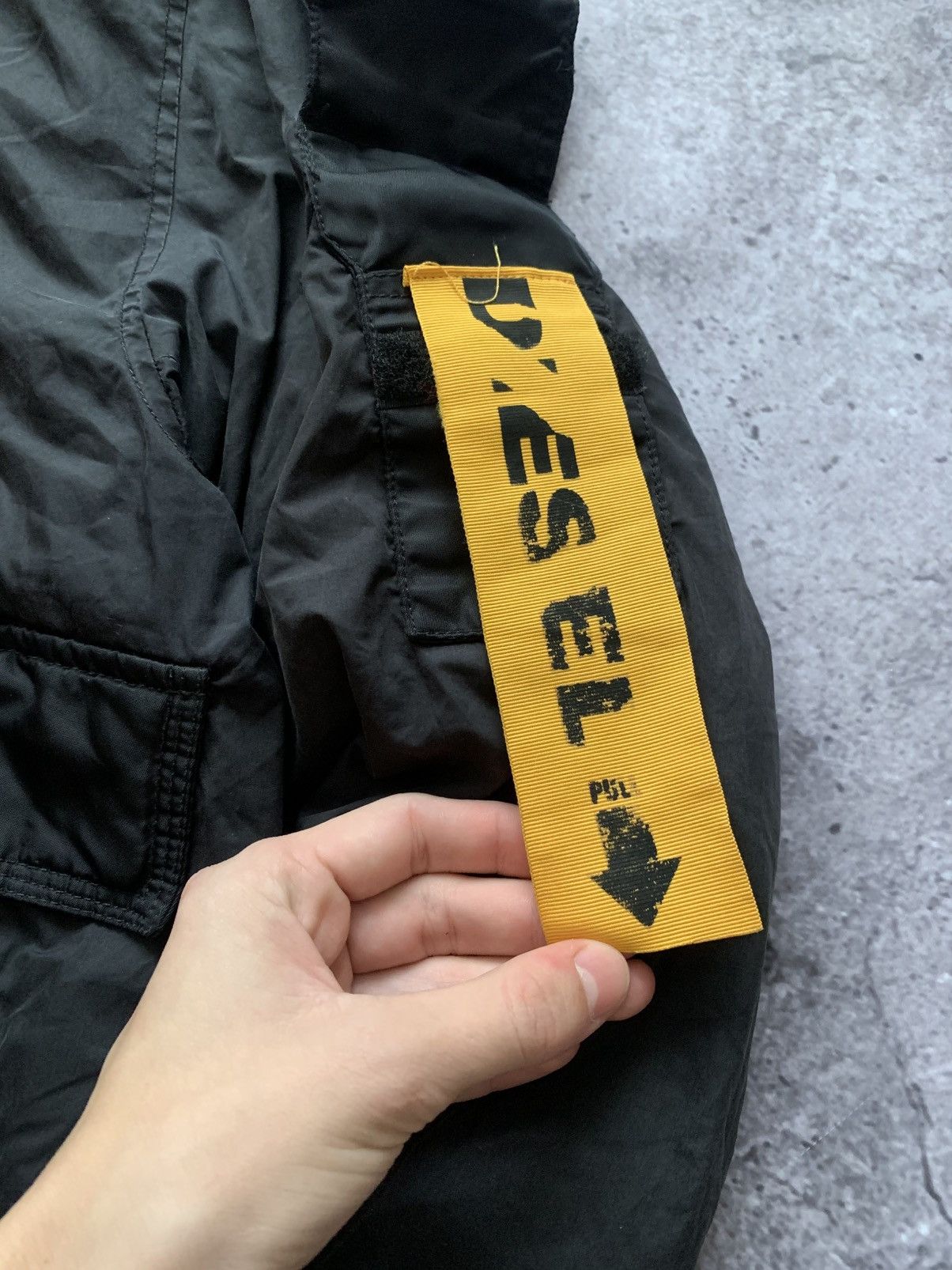 Diesel 🔥 CRAZY DIESEL Y2K OPIUM ALASKA MOHAIR BOMBER JACKET Size US M / EU 48-50 / 2 - 7 Thumbnail