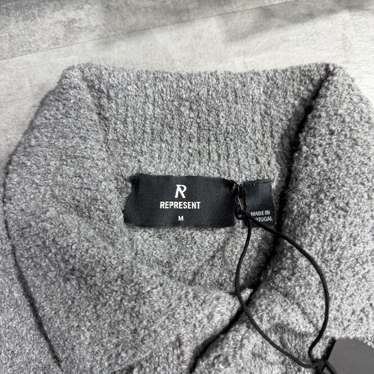 Represent Clo. Represent Initial Boucle Polo - Grey Medium Size US M / EU 48-50 / 2 - 4 Thumbnail