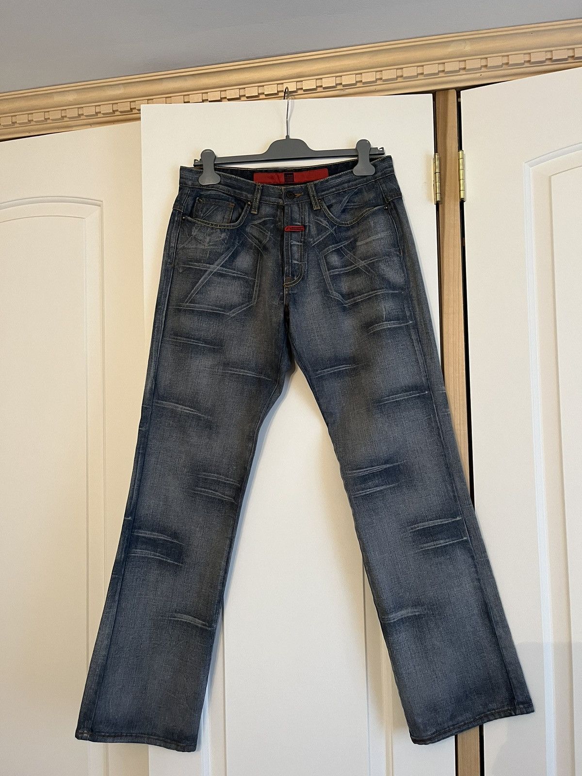 Jeans Ciré Effet Cuir Marithé & François Girbaud - Taille 33 (42-44) Femme - Slim Et Moulant - Neuf Avec étiquettes