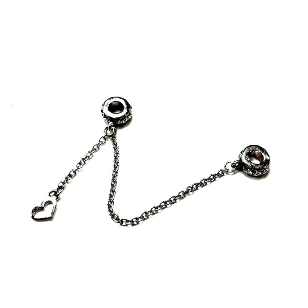 Other EUROPEAN BEADS Women's Silver Tone 4" Safety Charm Size ONE SIZE - 6 Thumbnail