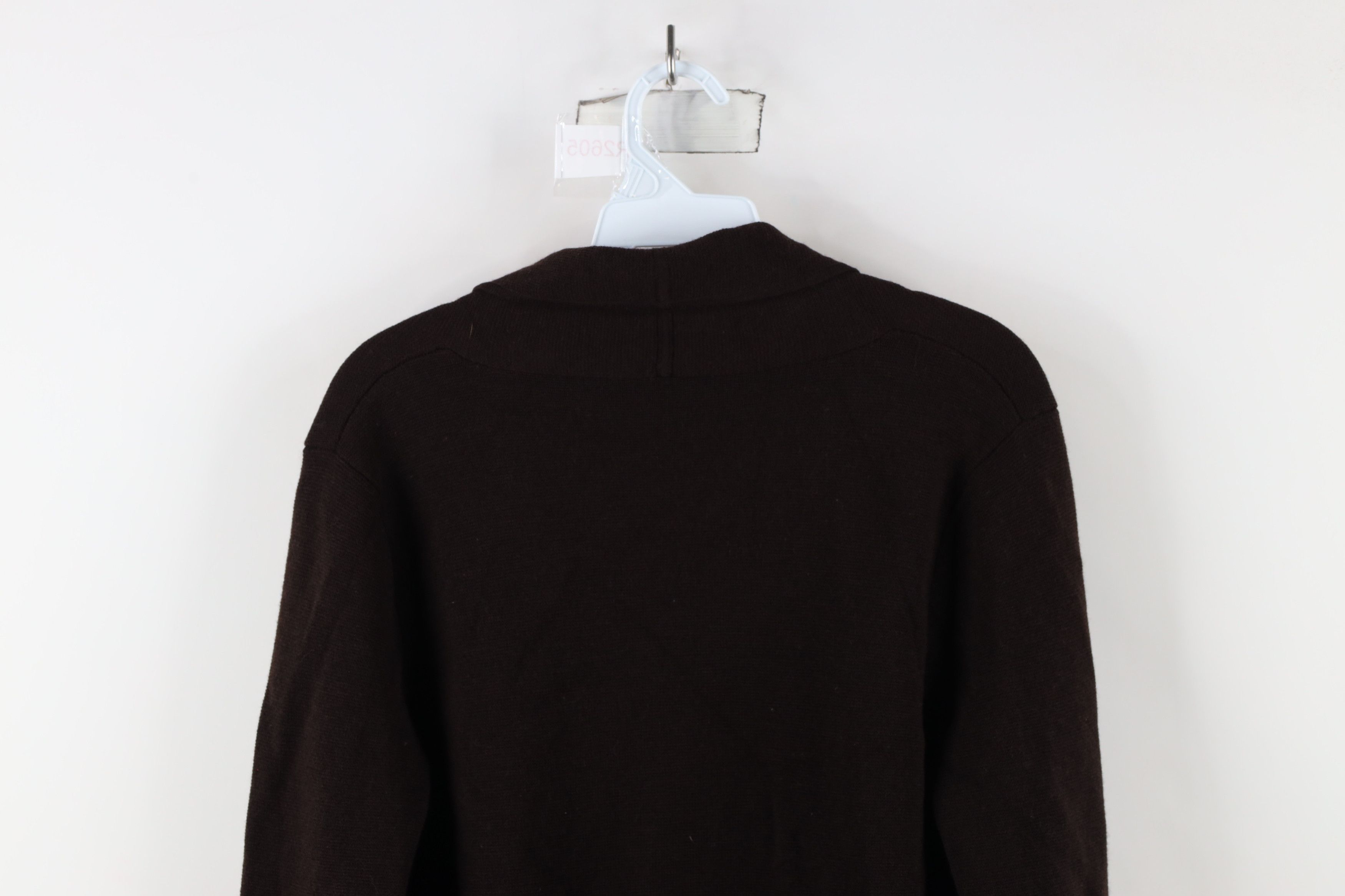 Eileen Fisher × Vintage Eileen Fisher Heavyweight Knit Open Front Cardigan Sweater Size S / US 4 / IT 40 - 9 Thumbnail