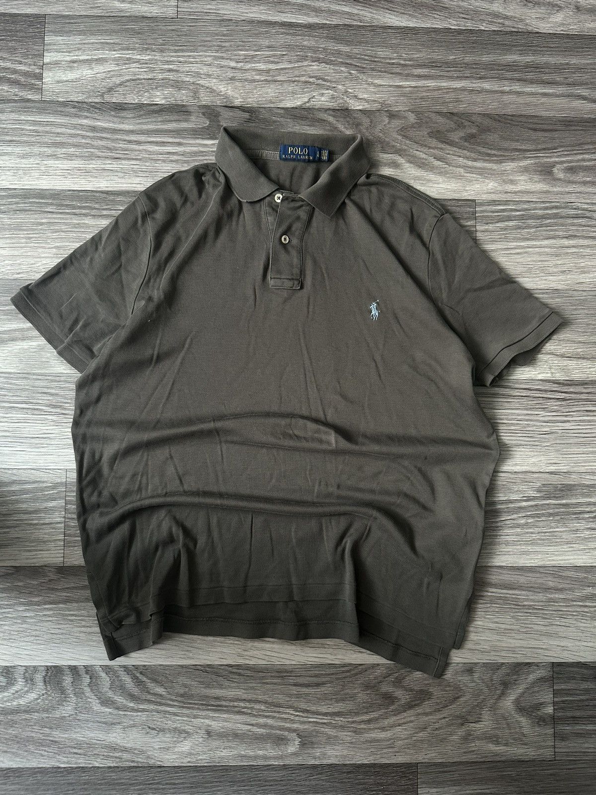 Polo Ralph Lauren Grey Polo T shirt chief keef Oldmoney