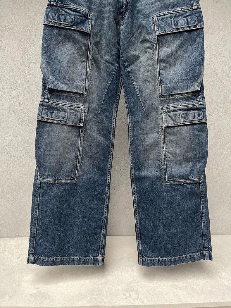 Rick Owens RICK OWENS Cargo Pocket Denim Pants-2505 Size US 32 / EU 48 - 5 Thumbnail