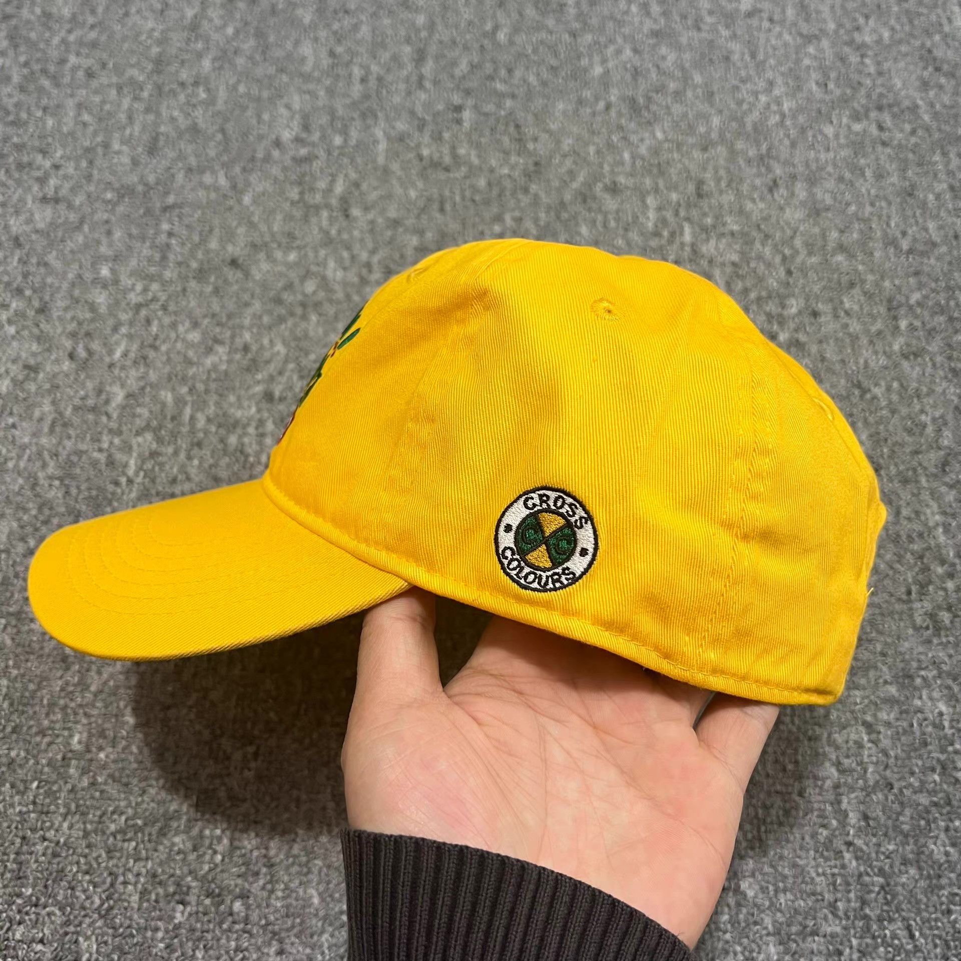 Cross Colours Cross Colours EmbroideredCurved Brim Baseball Cap Visor Q7 Size ONE SIZE - 7 Thumbnail