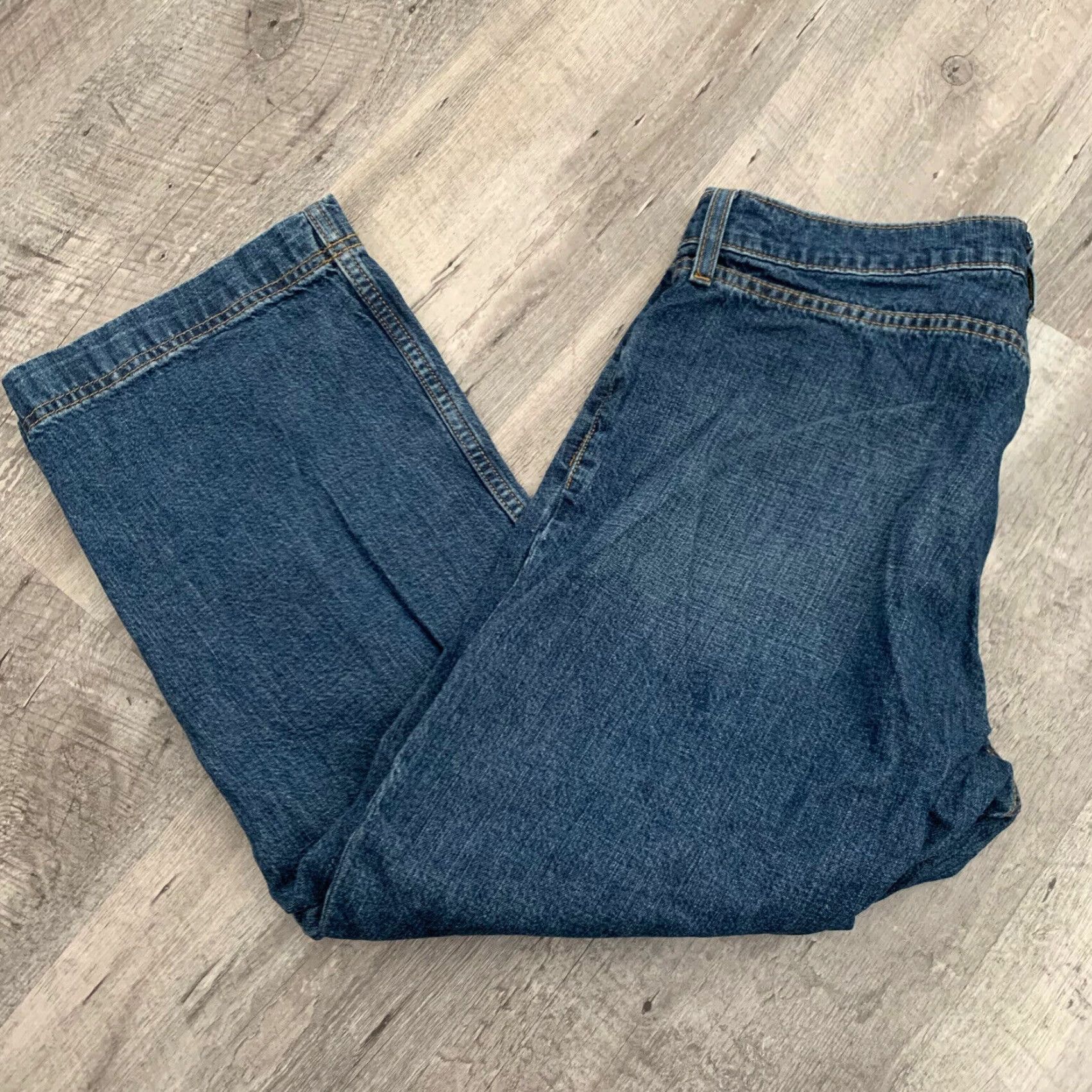 Vintage Ralph Lauren Polo Jeans Co Womens Sz 10 Slanted Pocket Capri Front Pockets Size 32" / US 10 / IT 46 - 6 Thumbnail
