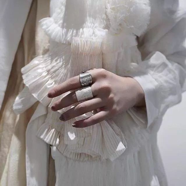Uma Wang Detaj Uma Wang Luna Series Shakespeare/Hesse Poetry Ring Size ONE SIZE - 9 Thumbnail