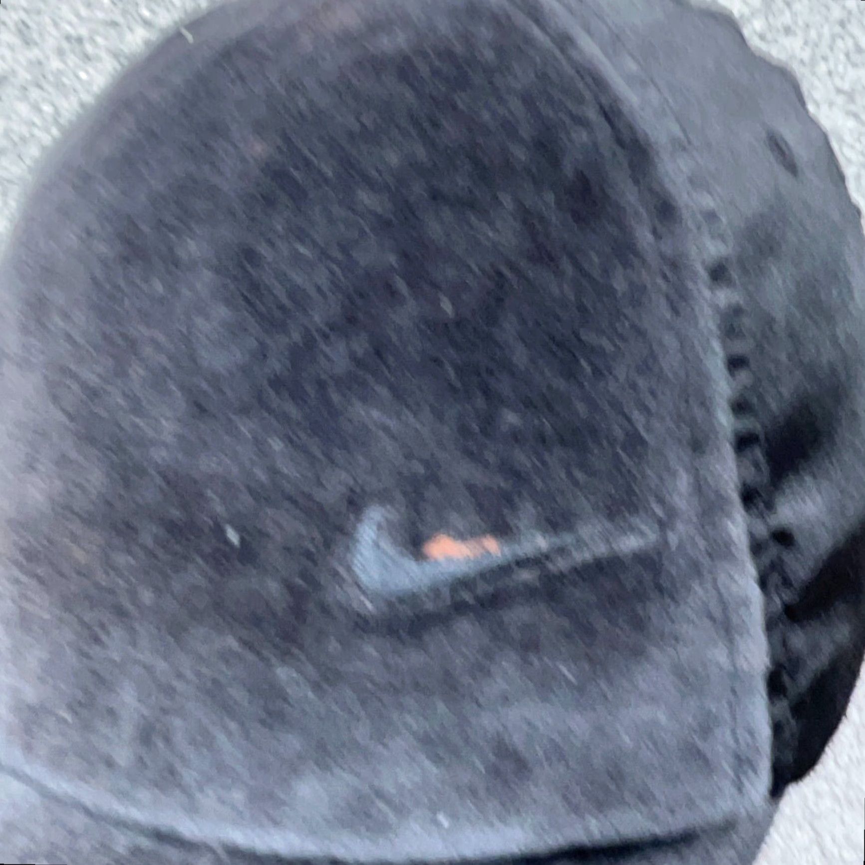 Nike VINTAGE Nike Hat Cap Black Velvet Valor Strap Back Ladies Womens Y2K Cyber 00s* Nike Cap Women Adjustable Velvet Logo Sports Modern 90s Size ONE SIZE - 8 Thumbnail